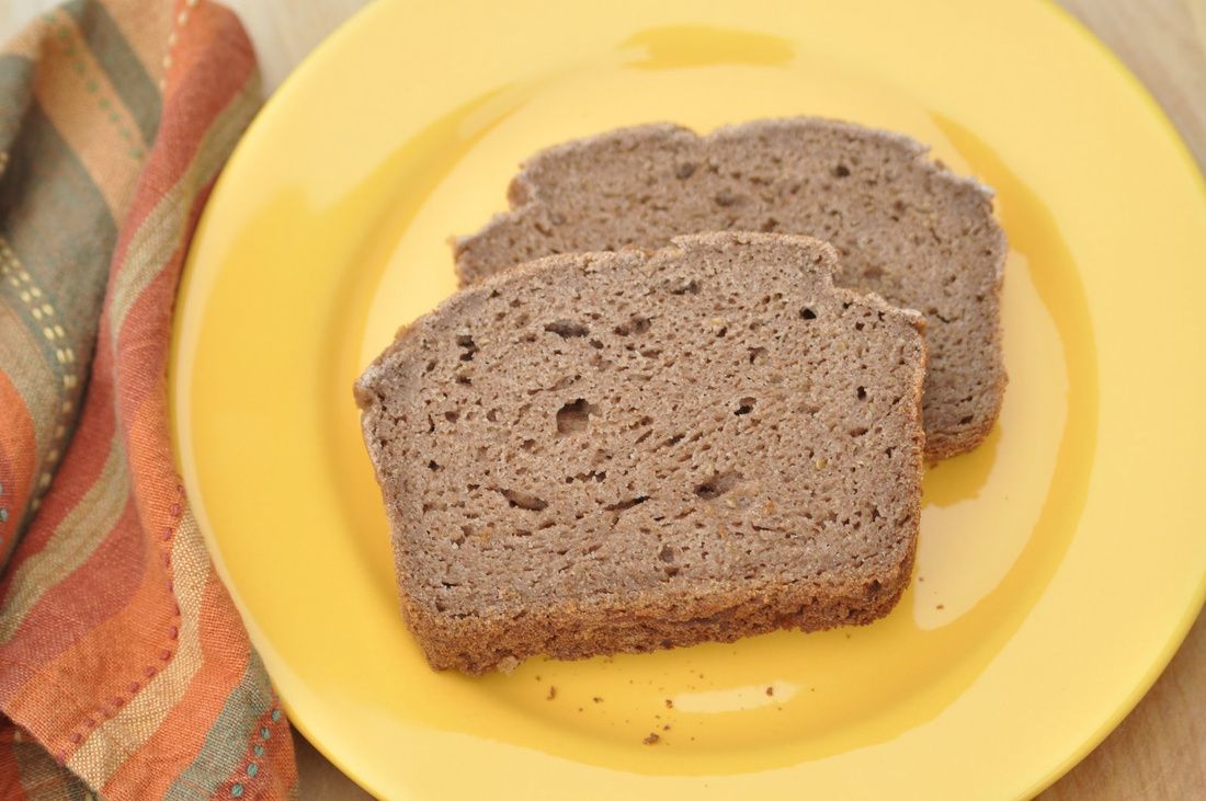 Gluten-Free Dark Teff Sandwich Bread