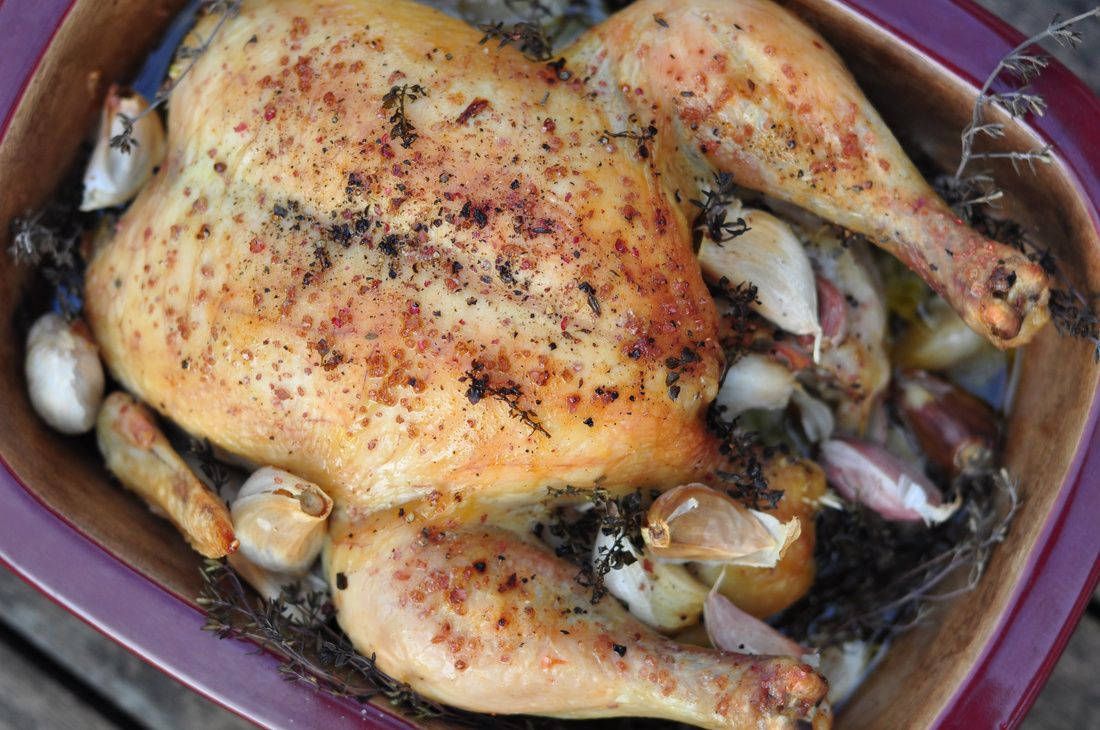 Whole Roasted Organic Chicken