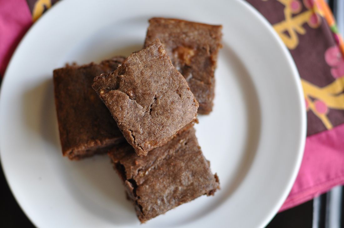 Grain-Free Sugar-free Carob-Banana Bars