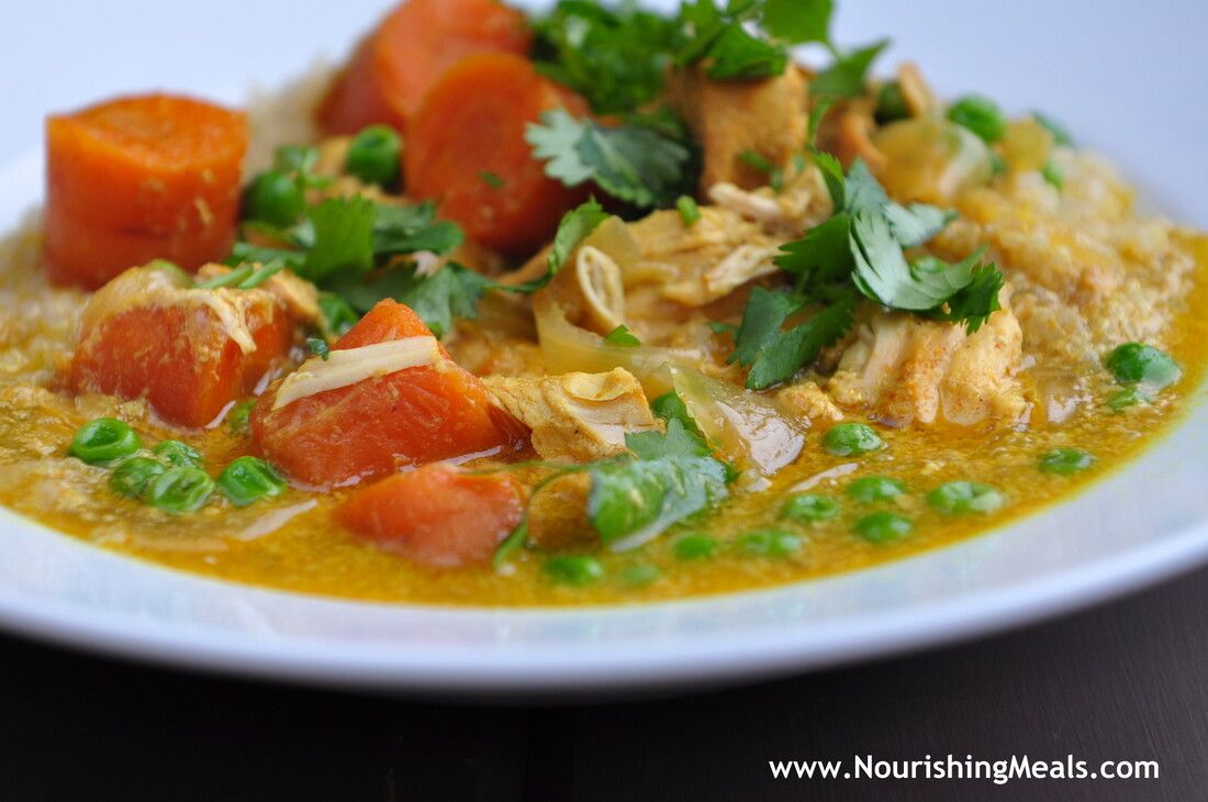 Slow-Cooked Chicken Curry