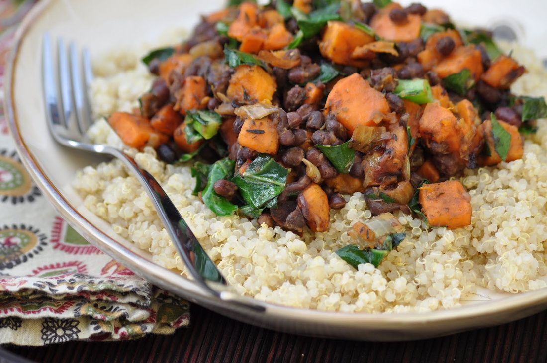 Adzuki Bean and Yam Hash