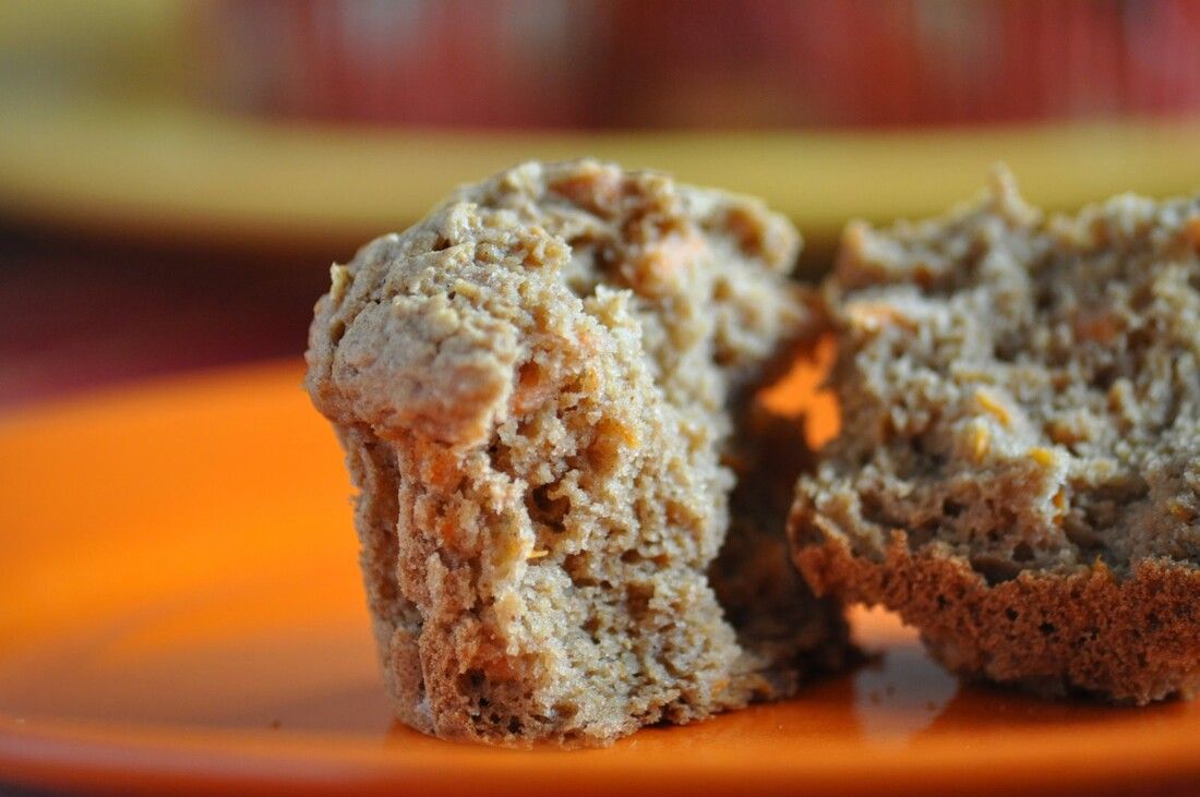 Vegan Gluten-Free Carrot Buckwheat Muffins