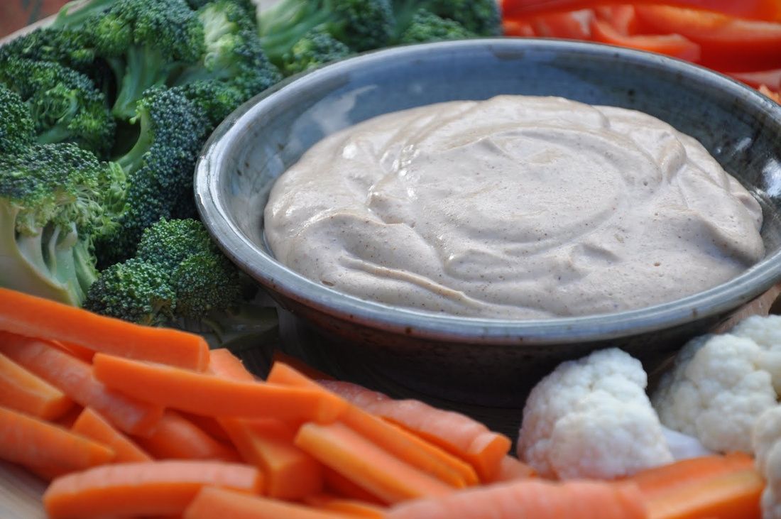 Spicy Dairy-Free Tahini Dip