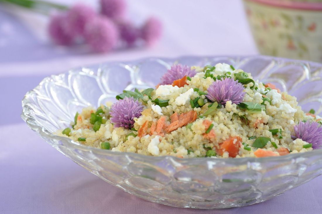 Spring Herb Quinoa Salad