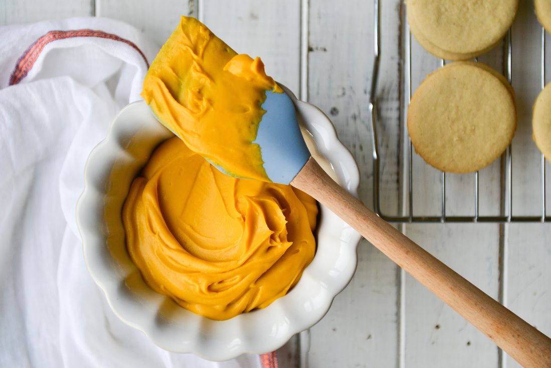 Dairy-Free Vegan Sweet Potato Buttercream Frosting