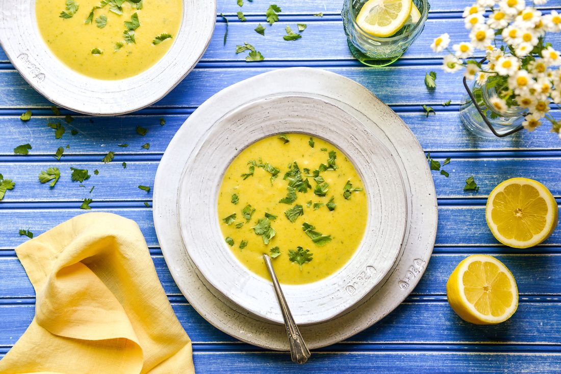 CREAMY SUMMER ZUCCHINI SOUP DAIRY-FREE-12