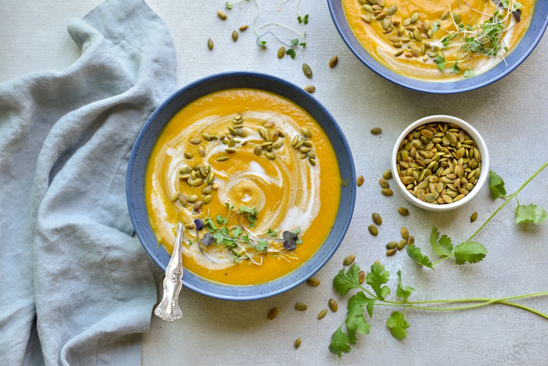 CURRIED CARROT CAULIFLOWER SOUP-1