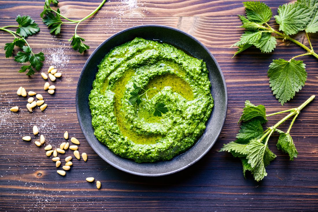 FRESH NETTLE-PARSLEY PESTO-1