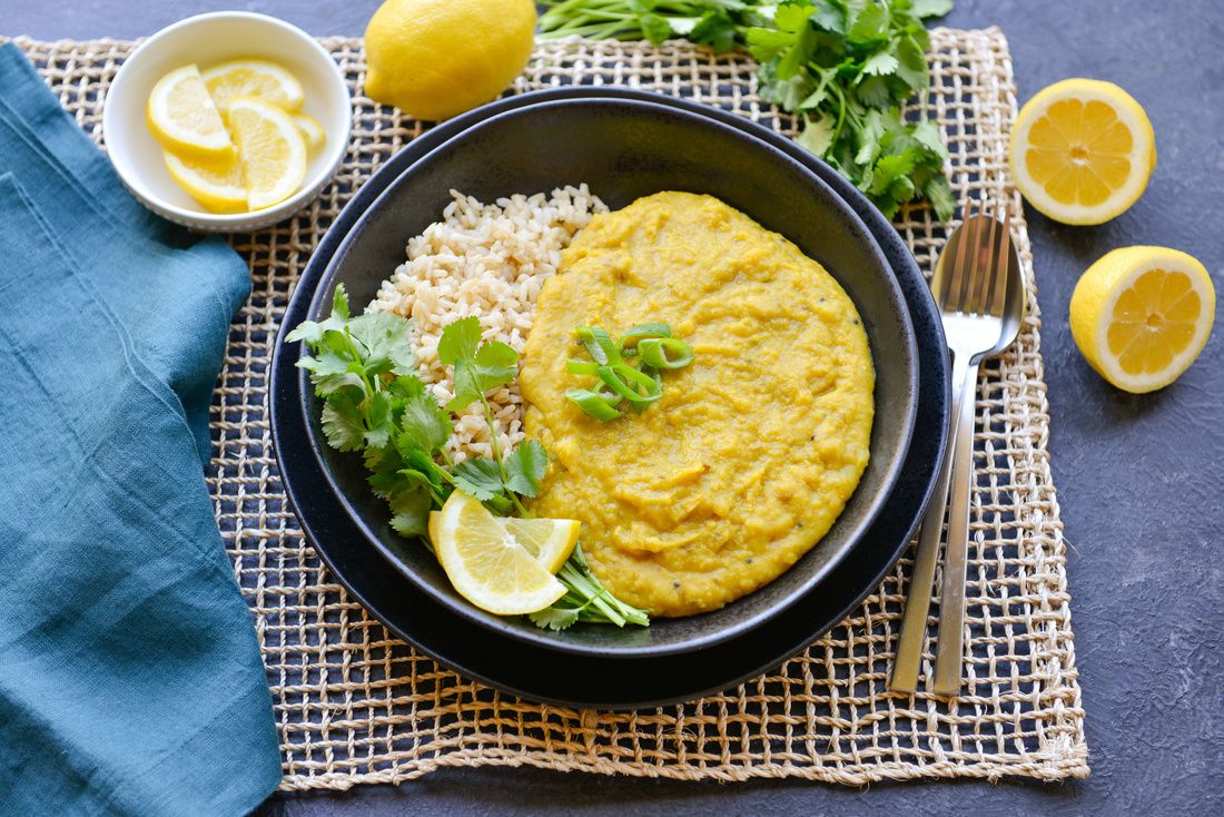 GINGERED YELLOW SPLIT PEA DAL-1