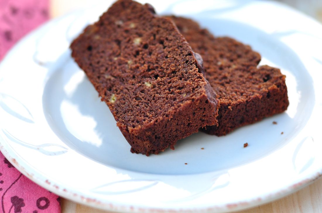 chocolate banana teff bread-11