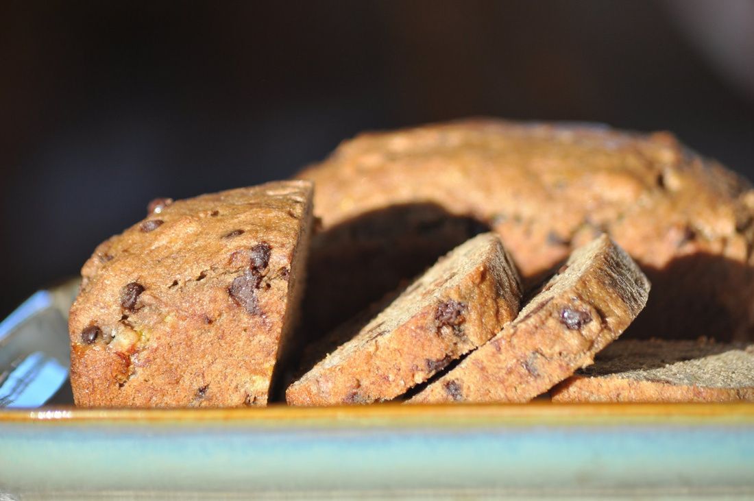 Vegan Gluten-Free Chocolate Chip Banana Bread