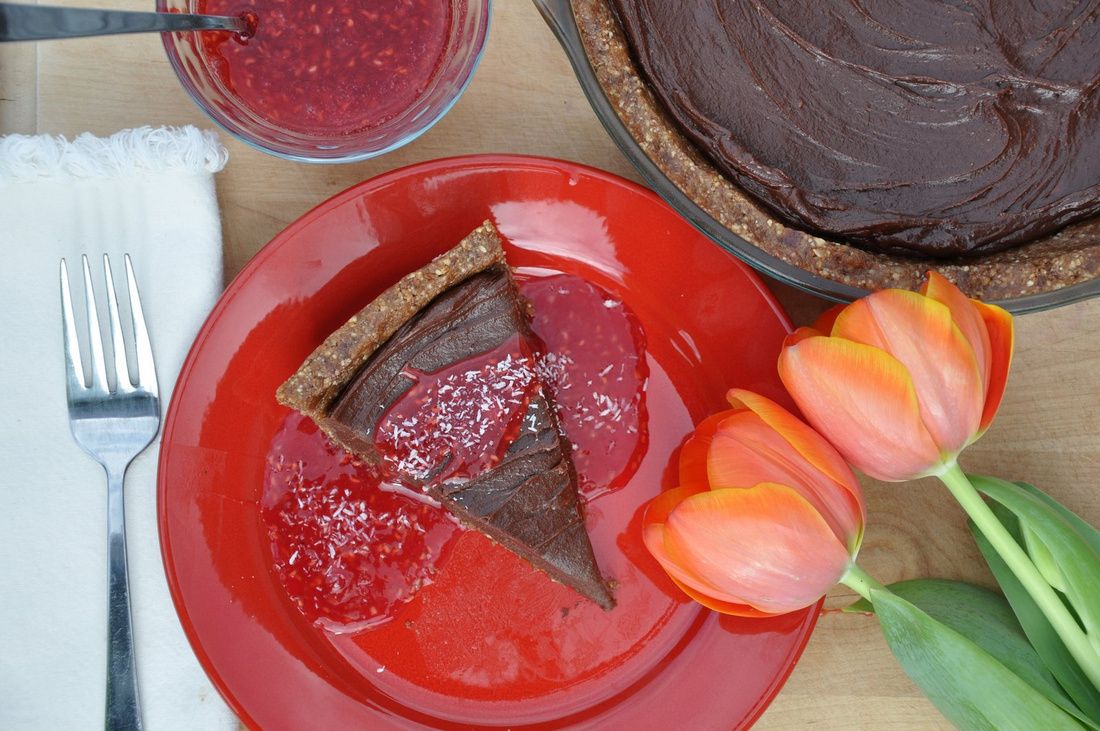 Vegan Raw Chocolate pie Recipe