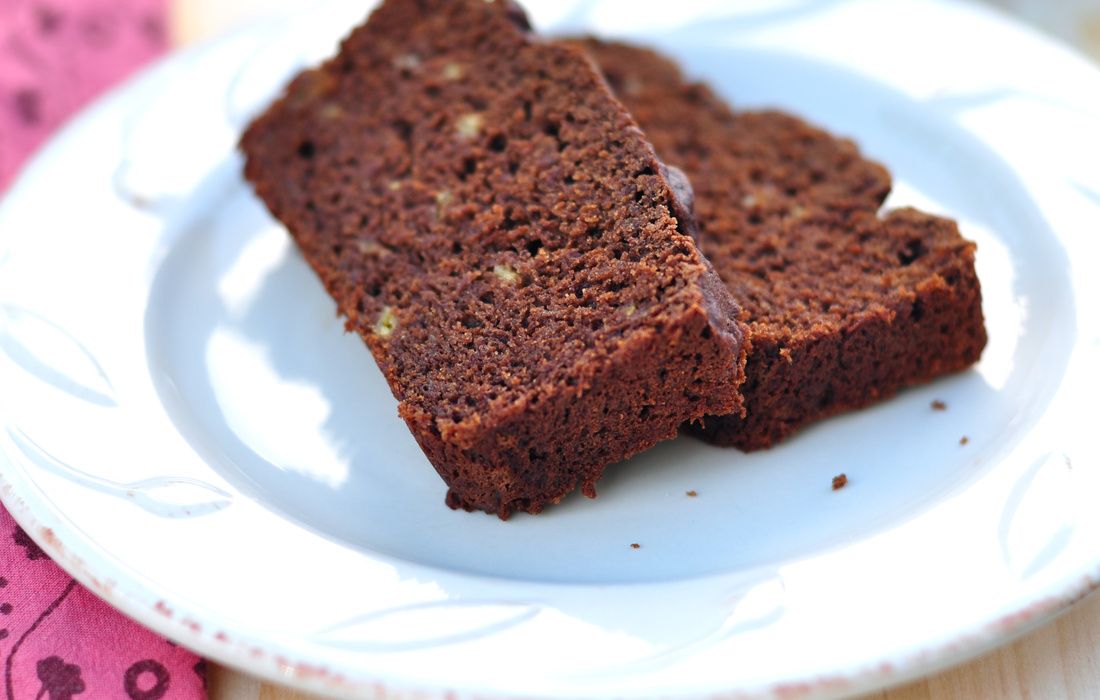 Chocolate Banana Bread (gluten-free, dairy-free, xanthan-free)