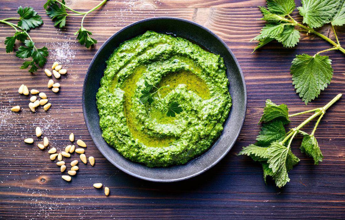 FRESH NETTLE-PARSLEY PESTO-1