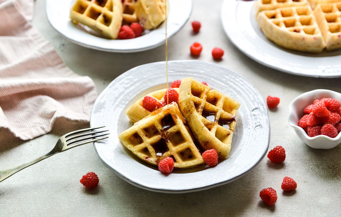 GLUTEN-FREE RASPBERRY COCONUT WAFFLES-2