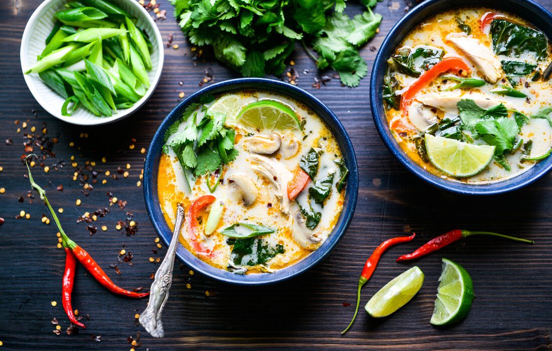 THAI COCONUT CHICKEN SOUP-1