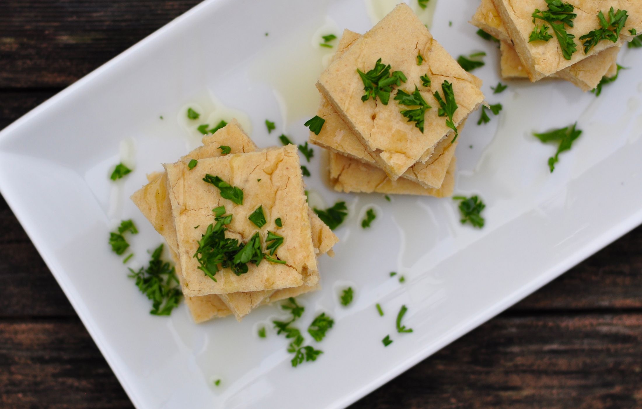 Gluten-Free Flatbread Recipe made from Soaked Whole Grains (yeast-free, vegan)