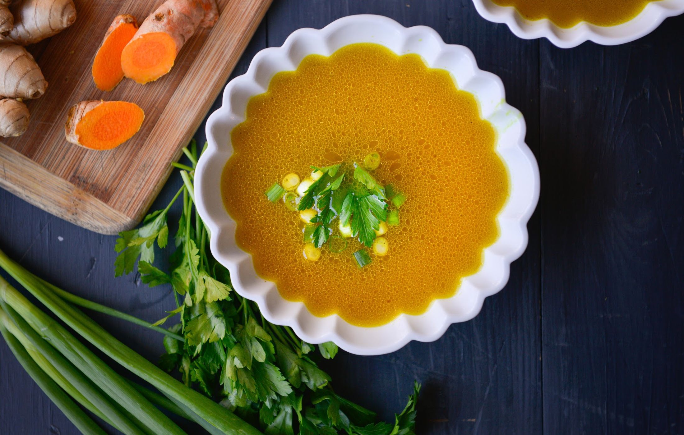 Healing Turmeric-Ginger Broth