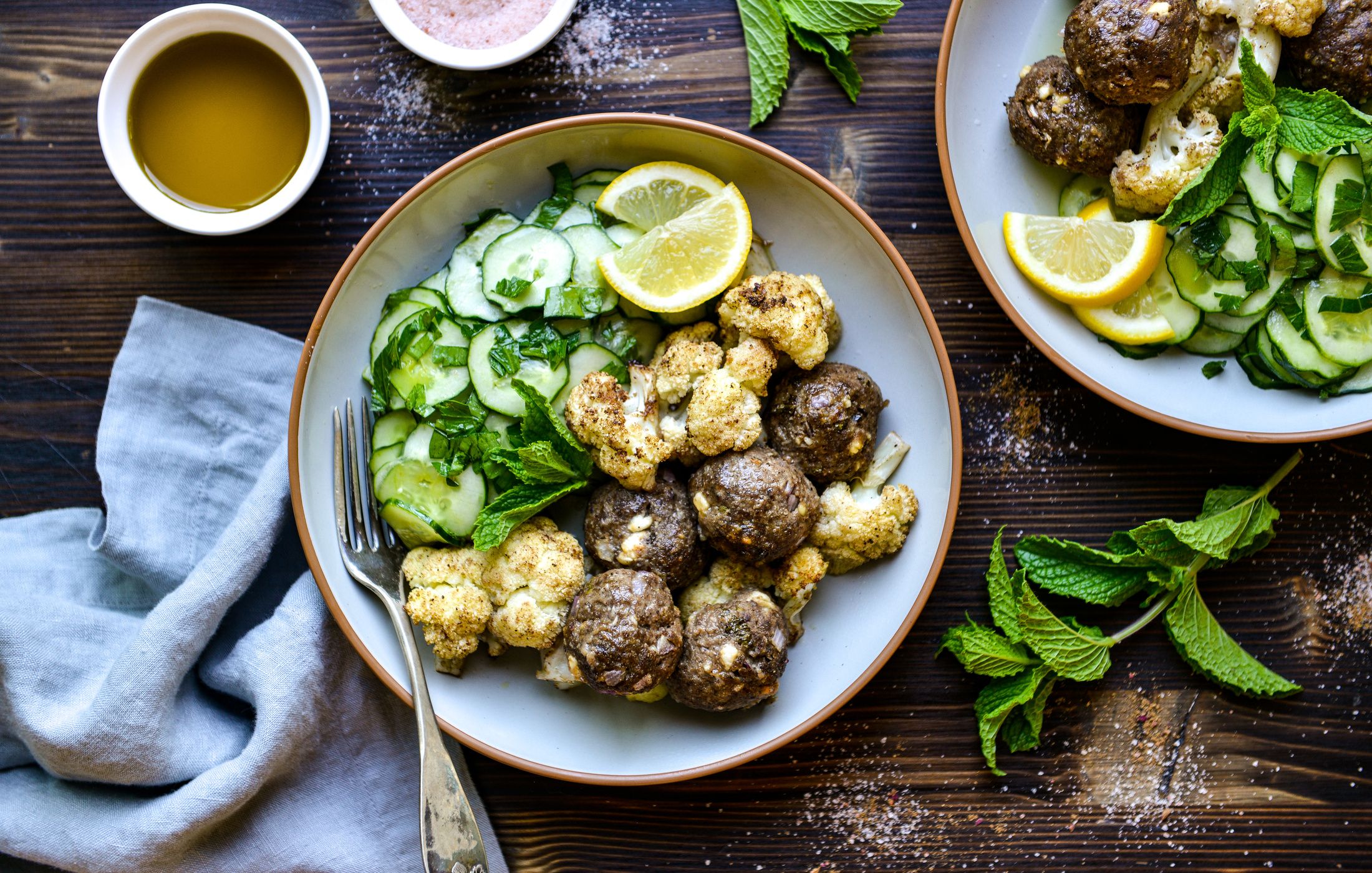 BAHARAT LAMB MEATBALLS CAULIFLOWER-1