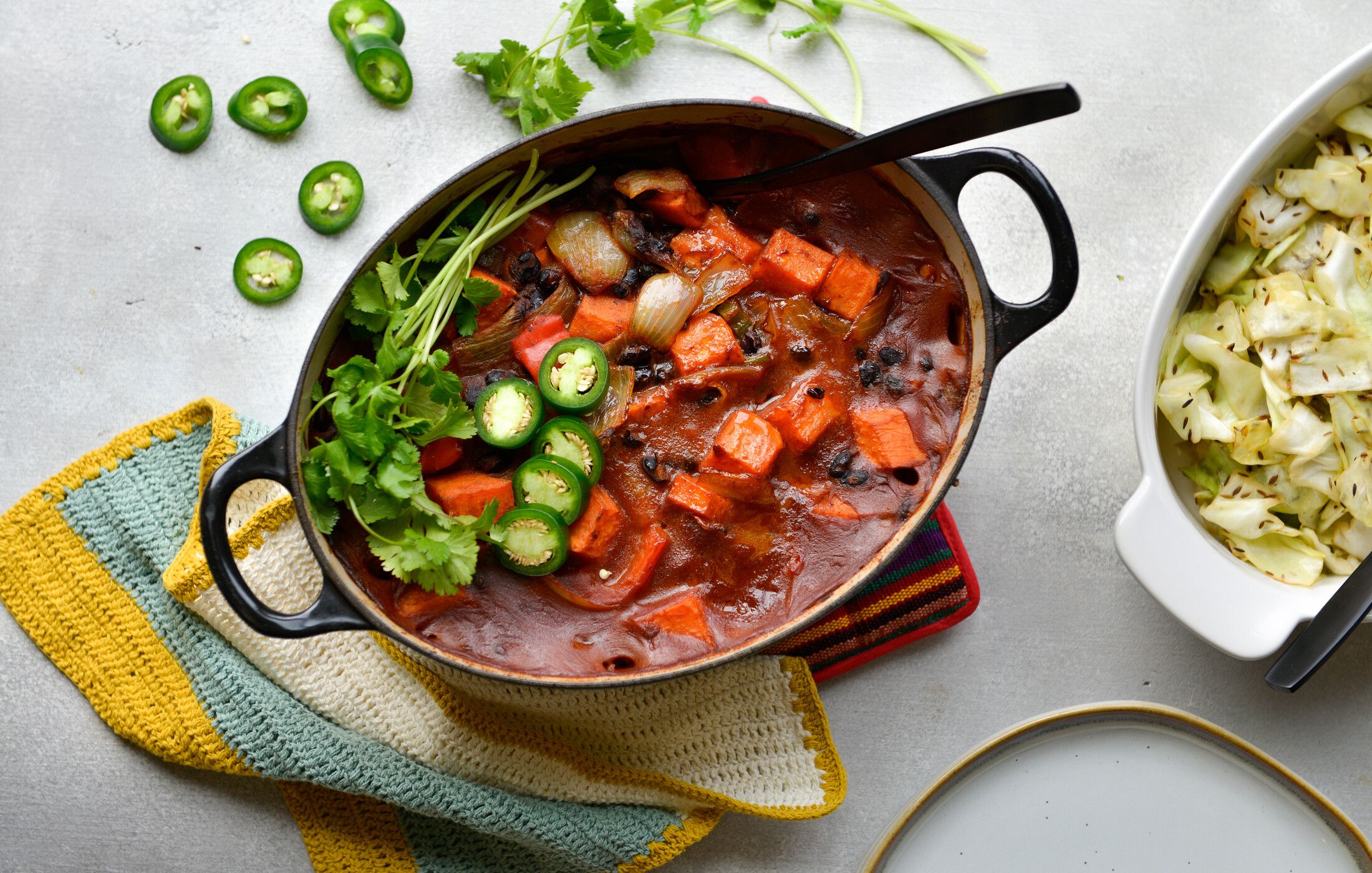 BLACK BEAN AND YAM CASSEROLE-1