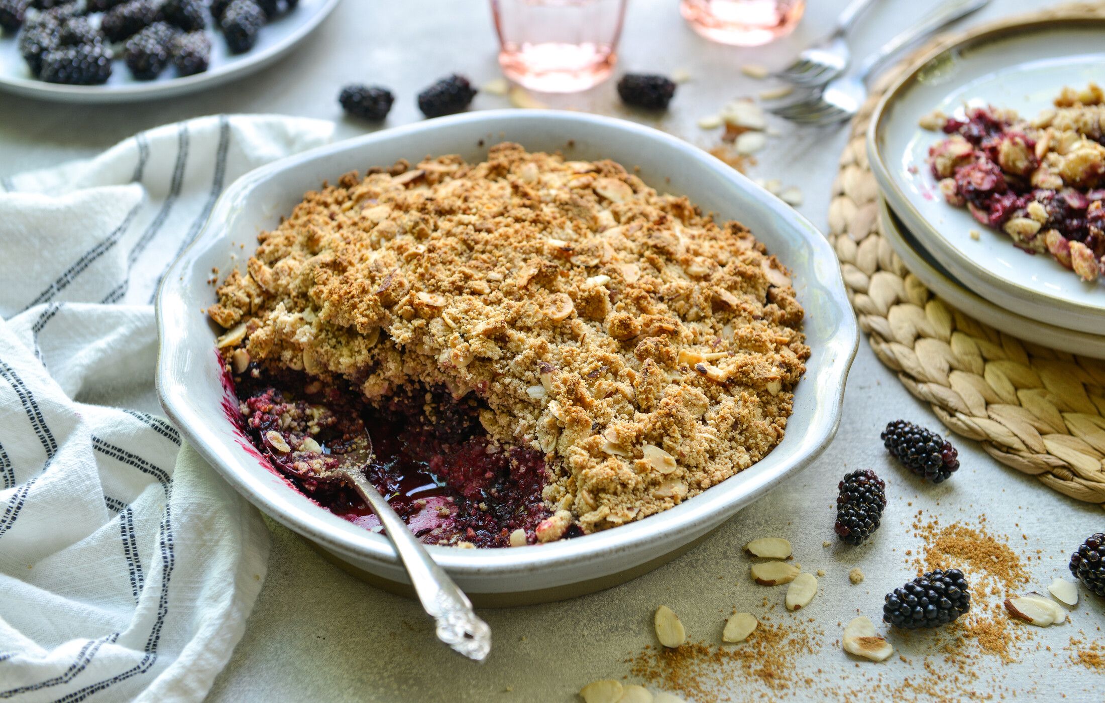 BLACKBERRY ALMOND CRISP-4