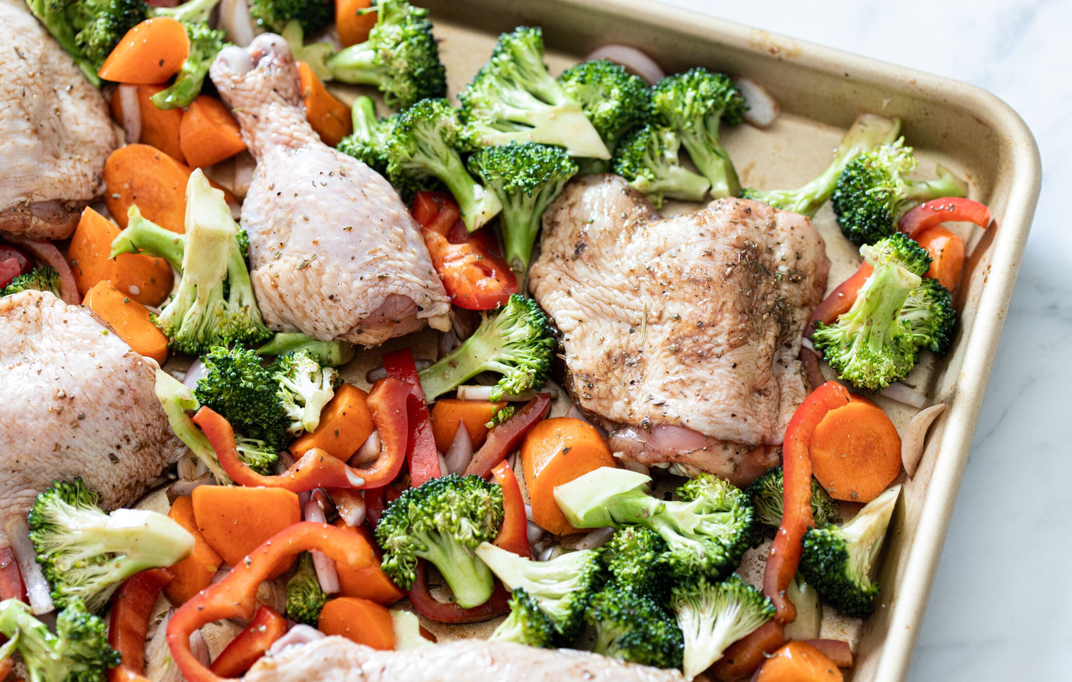 Balsamic Sheet Pan Chicken