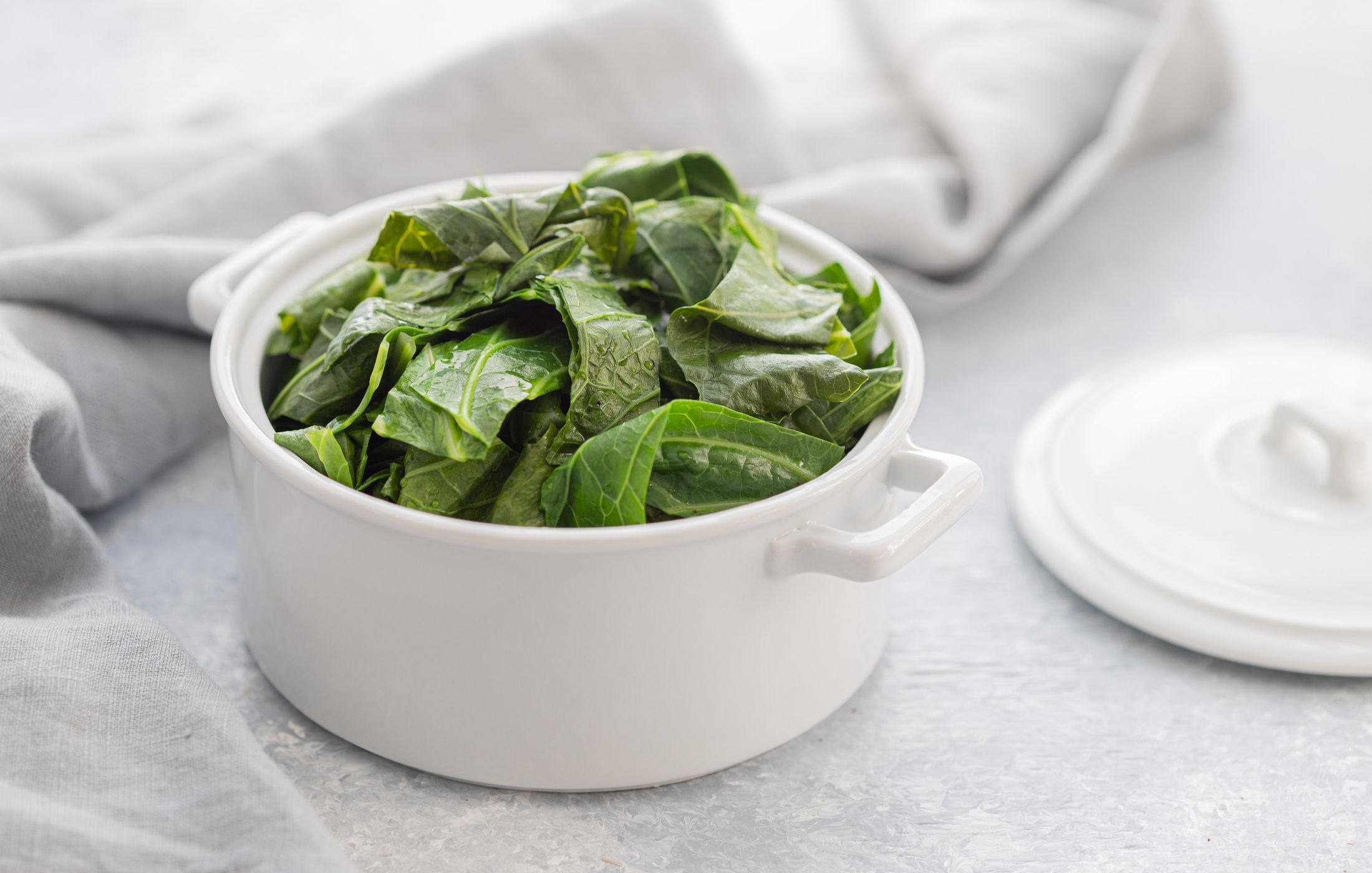 Basic Steamed Collard Greens