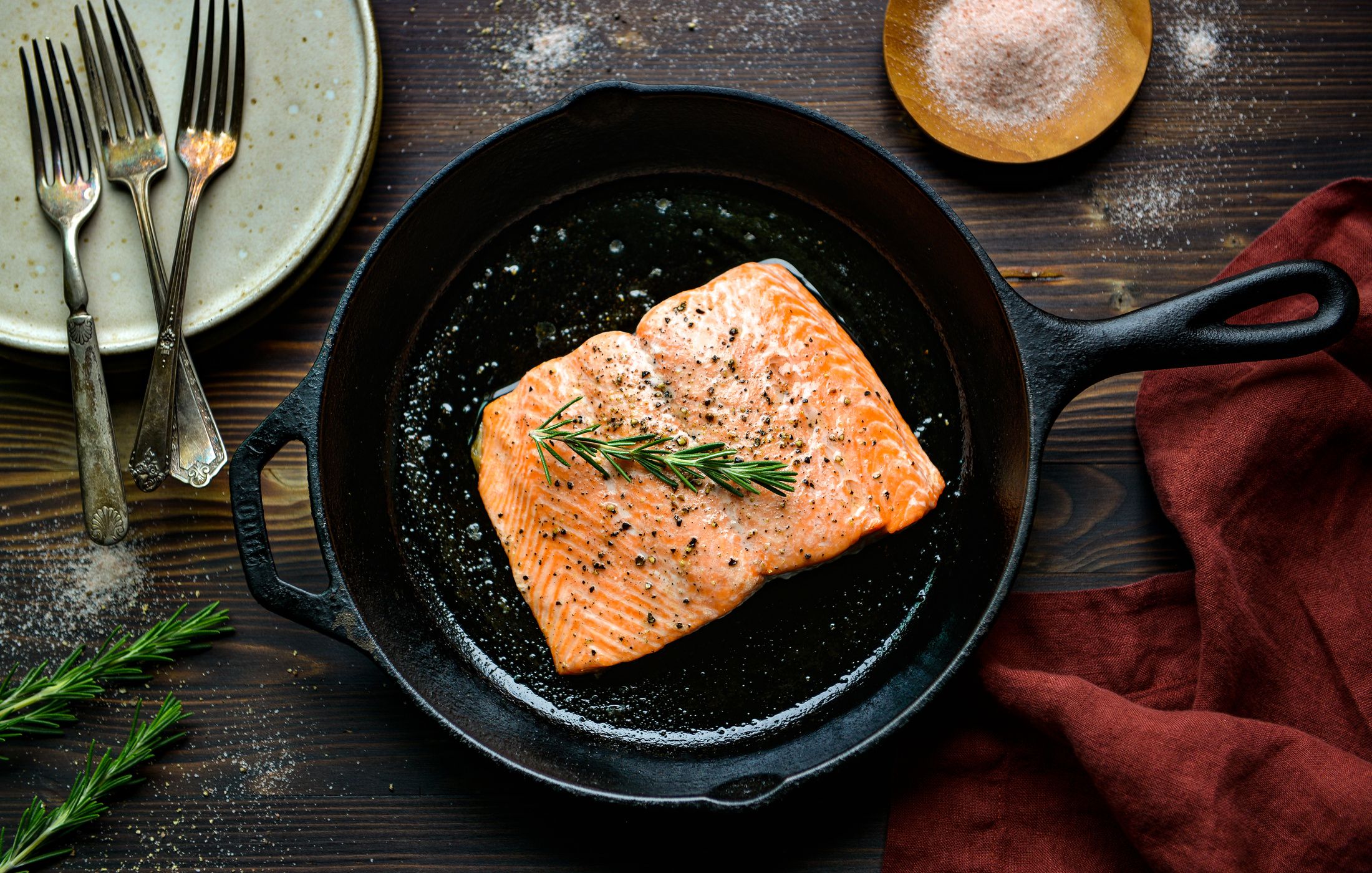 CAST IRON ROASTED SALMON-1