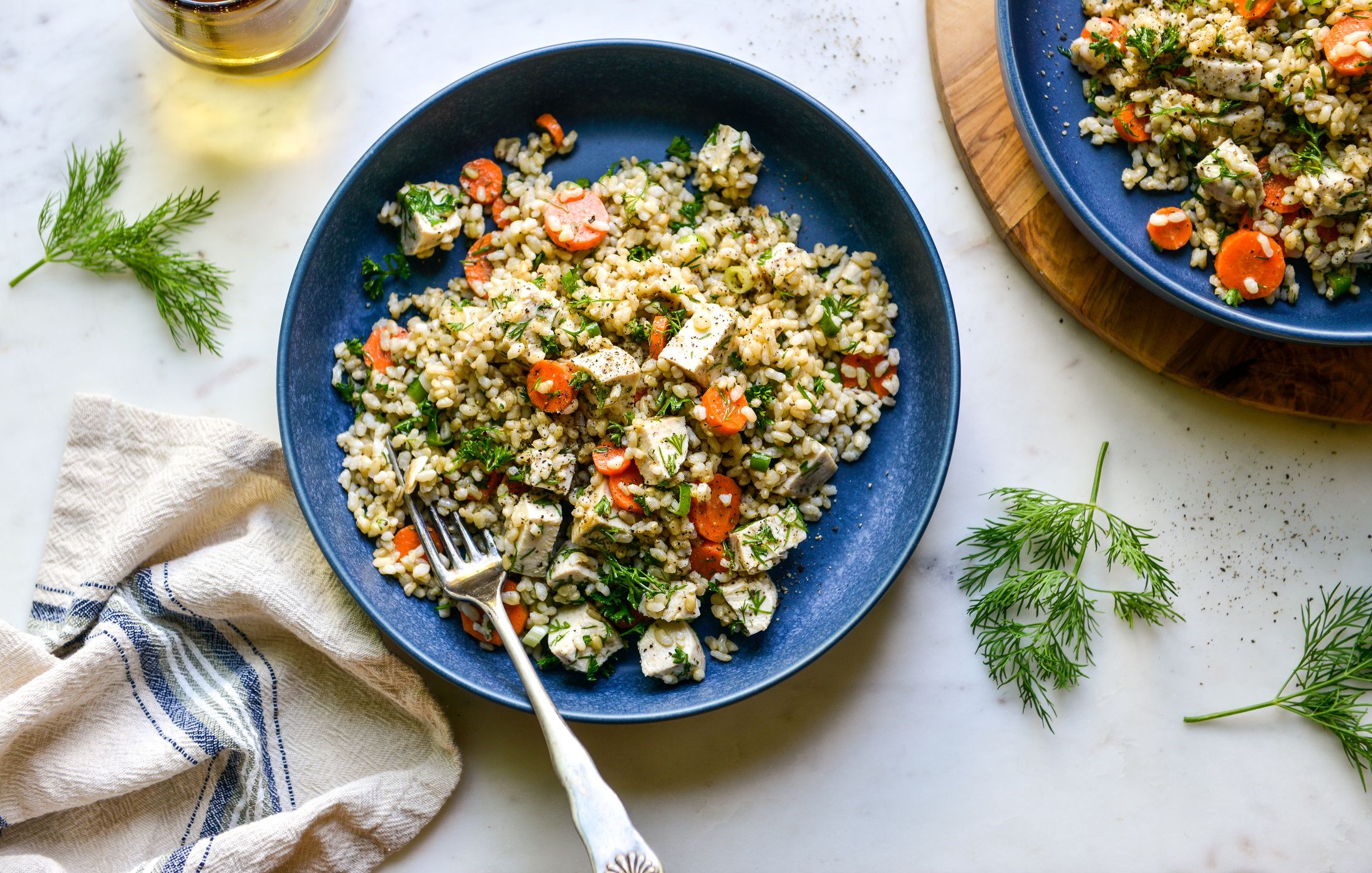 CHICKEN AND BROWN RICE SALAD LOW-FODMAP-1