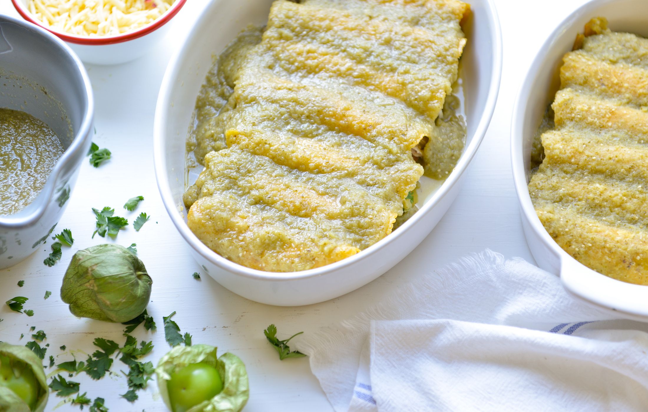 CHICKEN VERDE ENCHILADAS-5