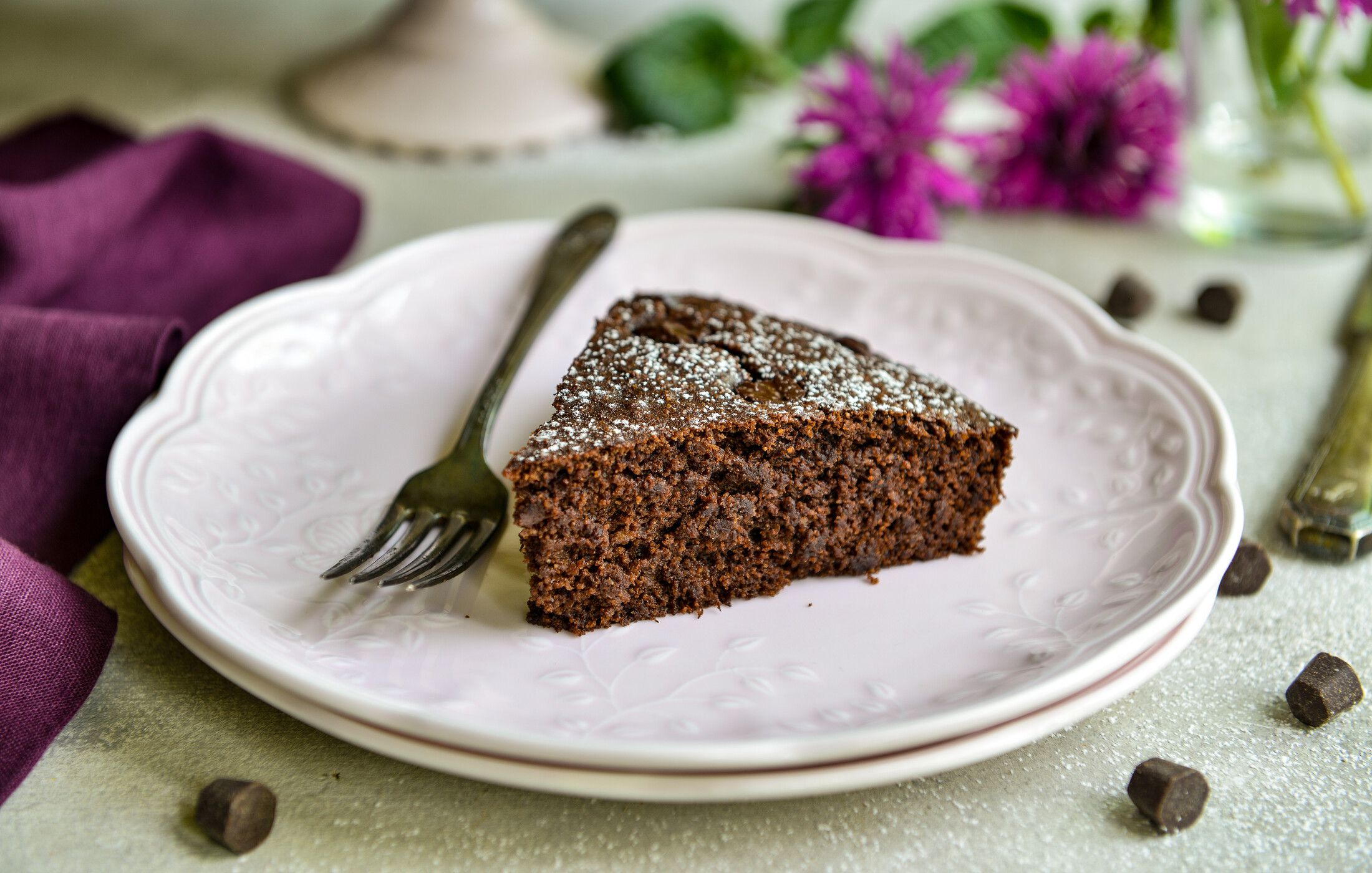 CHOCOLATE-BANANA ALMOND FLOUR CAKE-3