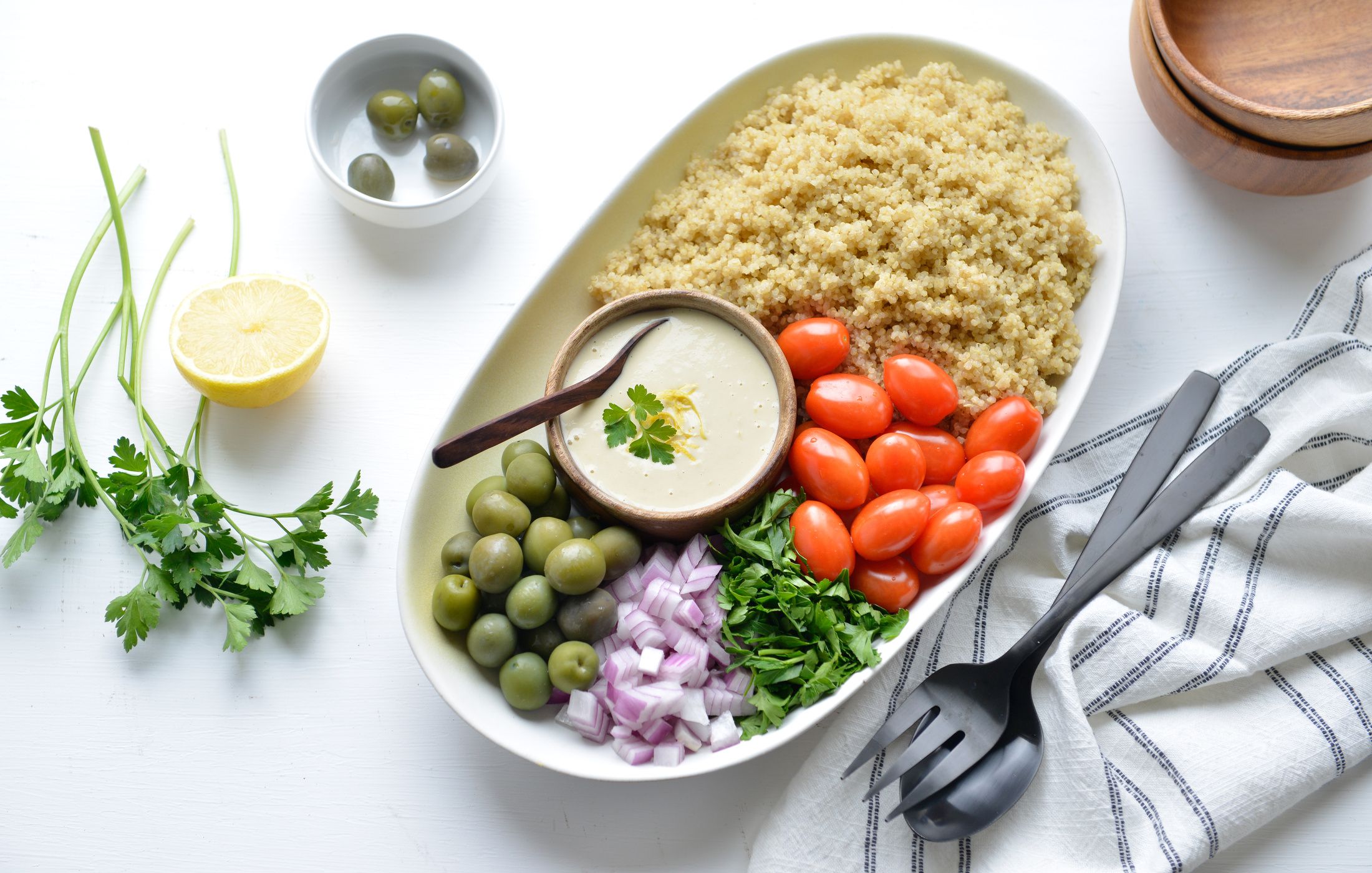 COMPOSED QUINOA SALAD