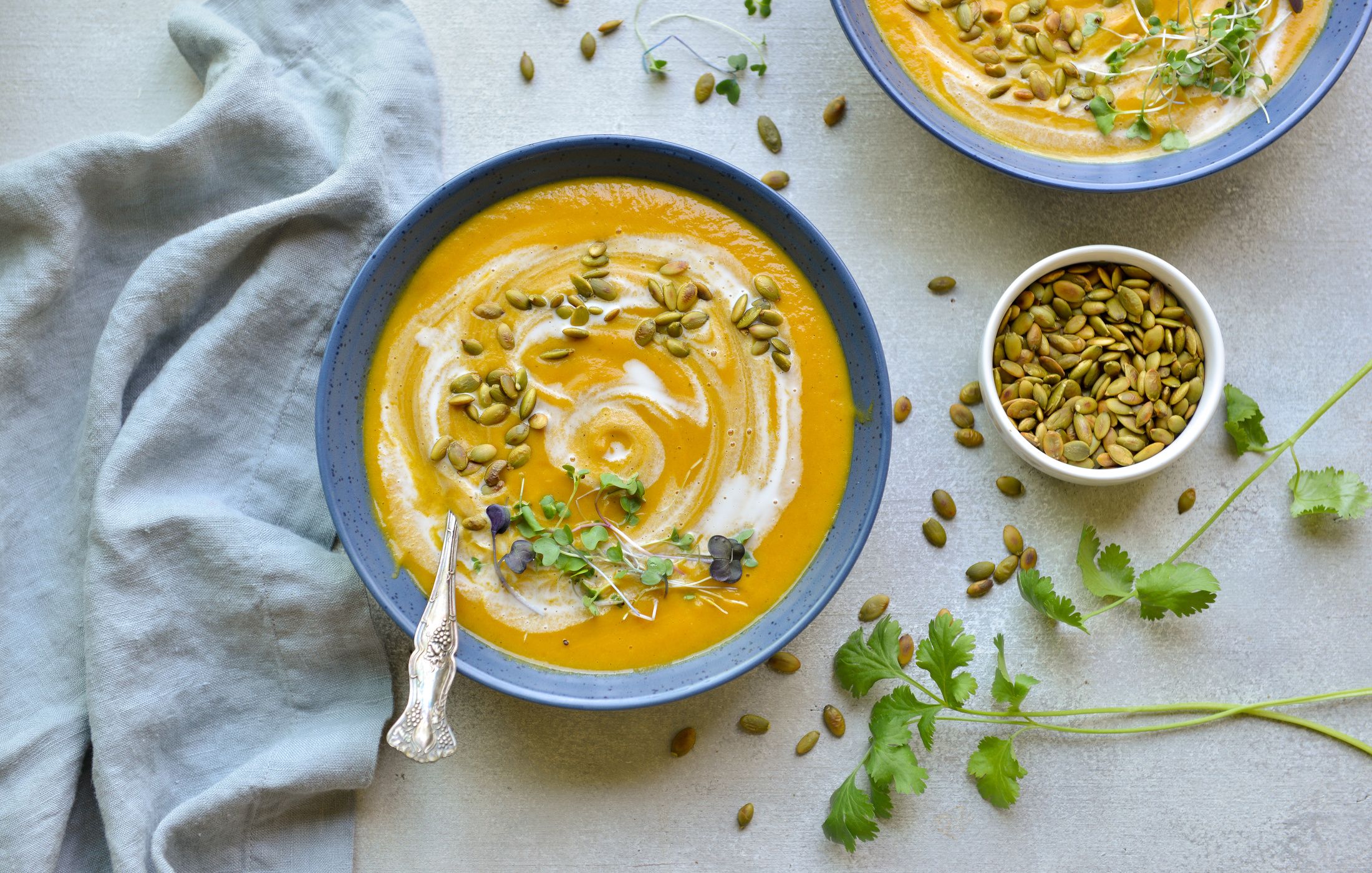 CURRIED CARROT CAULIFLOWER SOUP-1