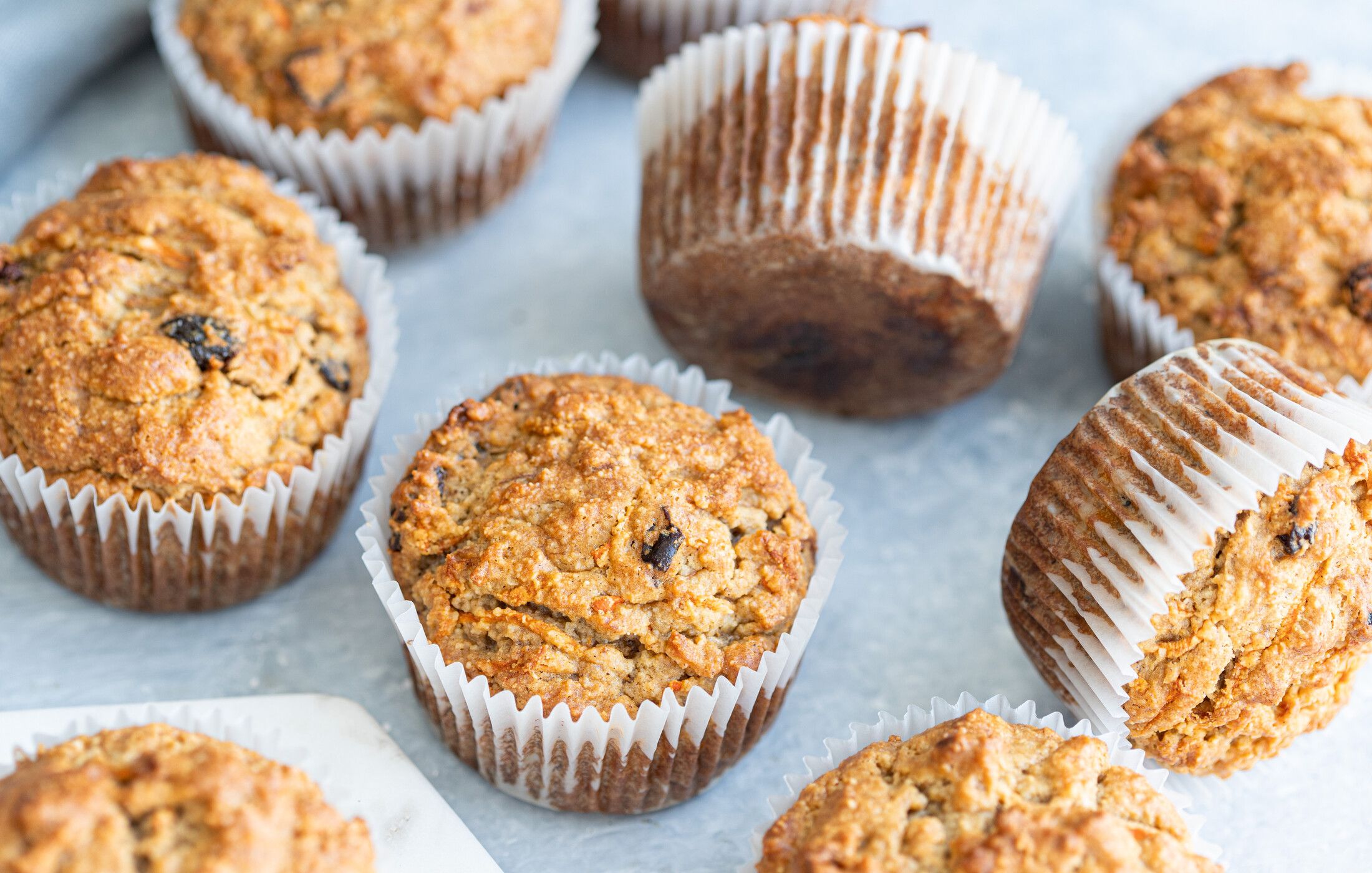 Carrot Breakfast Muffins-4