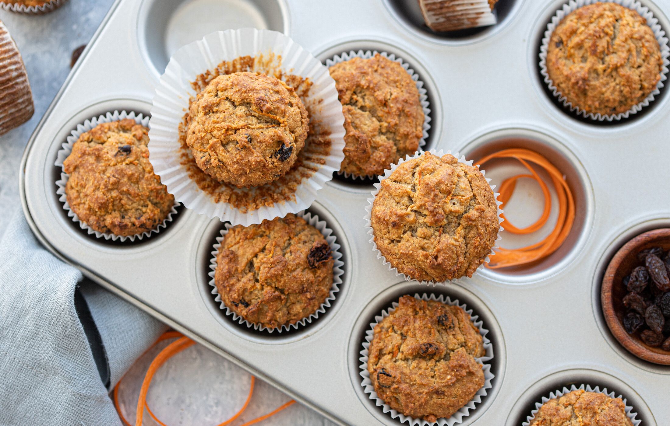 Carrot Breakfast Muffins