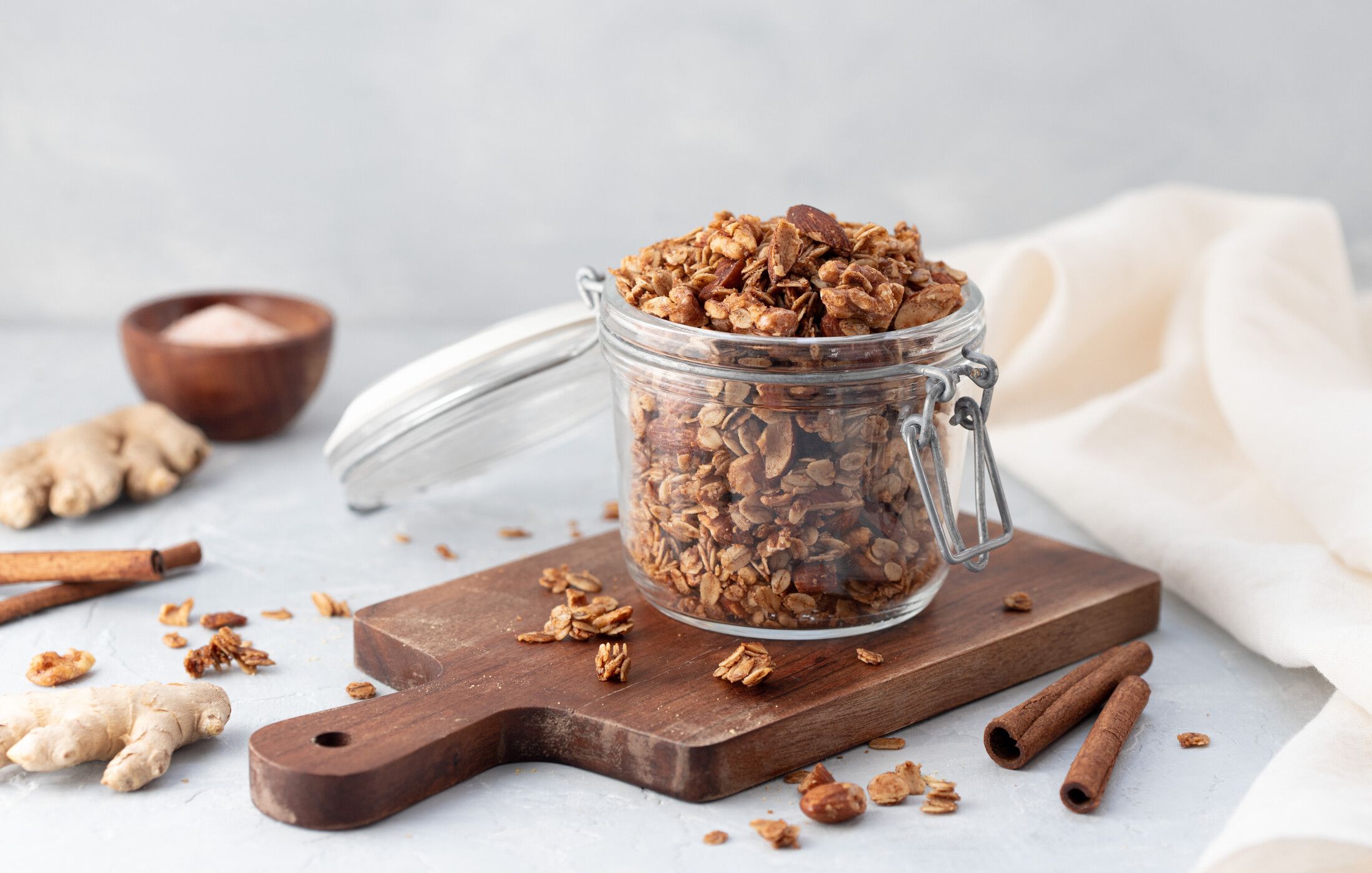 Cinnamon Spiced Granola