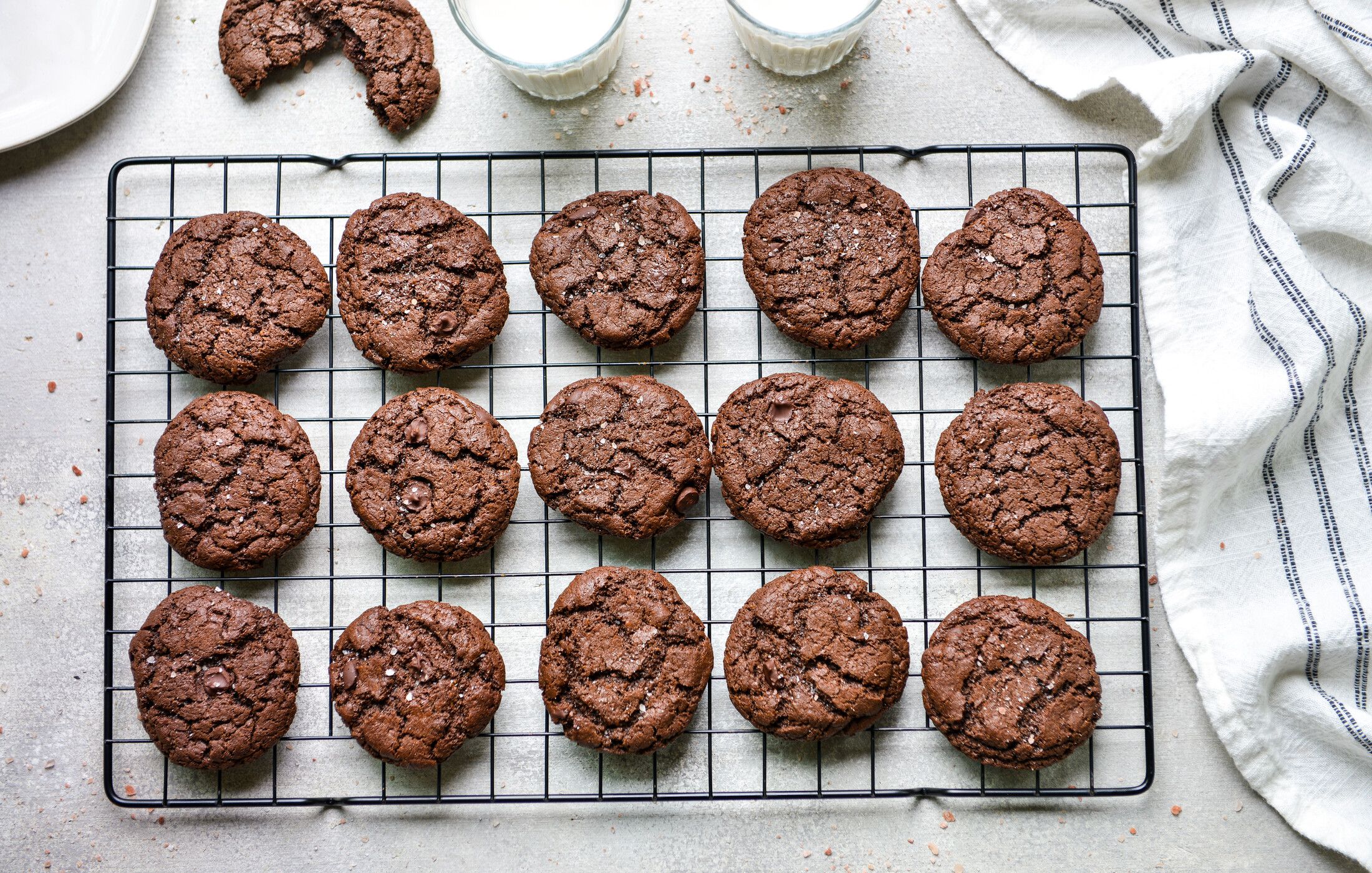 DOUBLE CHOCOLATE SUNBUTTER COOKIES-2