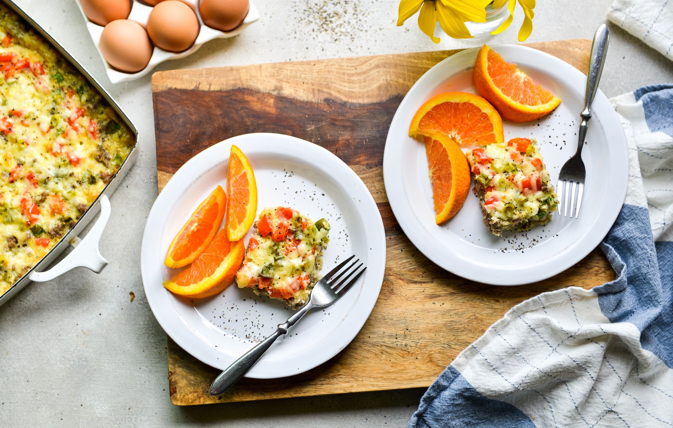 EGG AND SAUSAGE BREAKFAST CASSEROLE-1