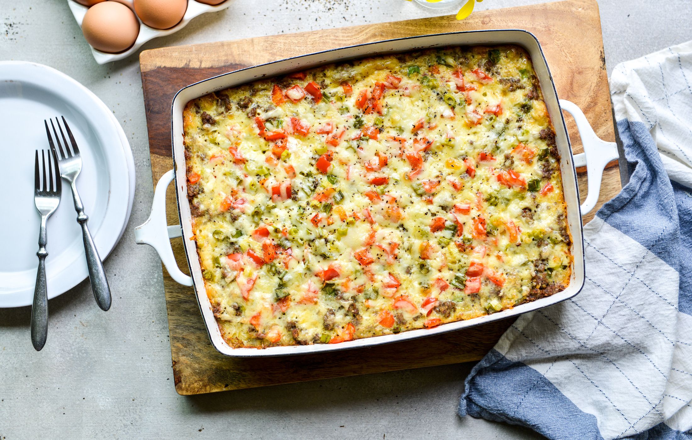 EGG AND SAUSAGE BREAKFAST CASSEROLE-2