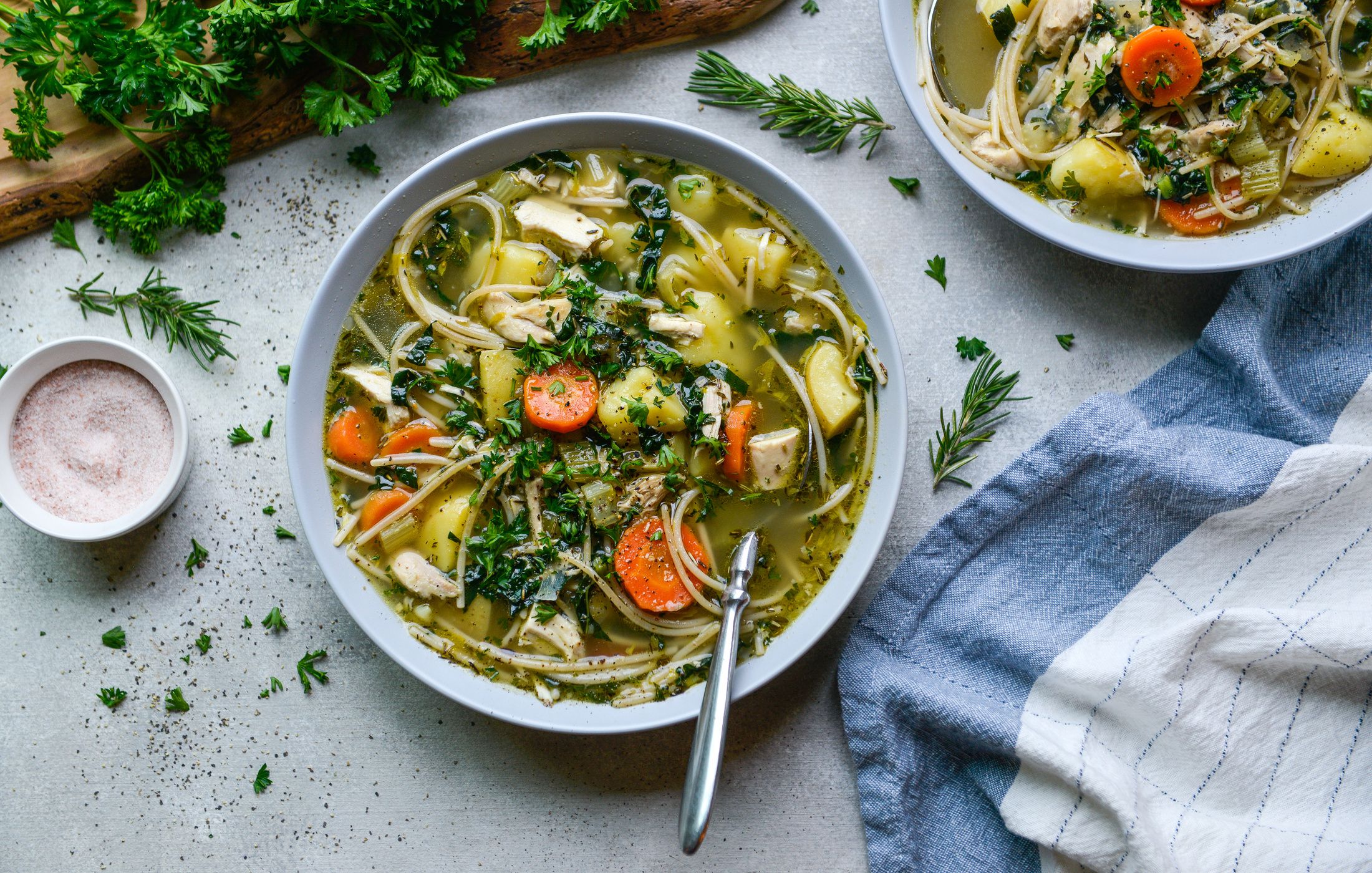 GLUTEN-FREE CHICKEN NOODLE SOUP-2