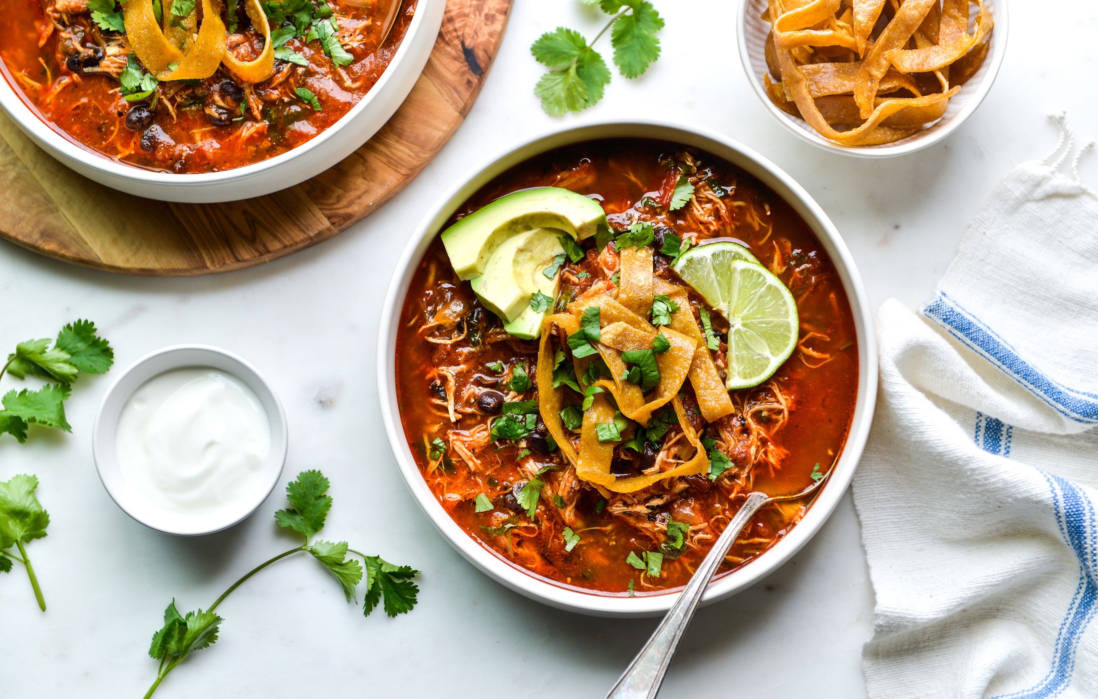 GLUTEN-FREE DAIRY-FREE CHICKEN TORTILLA SOUP INSTANT POT-1