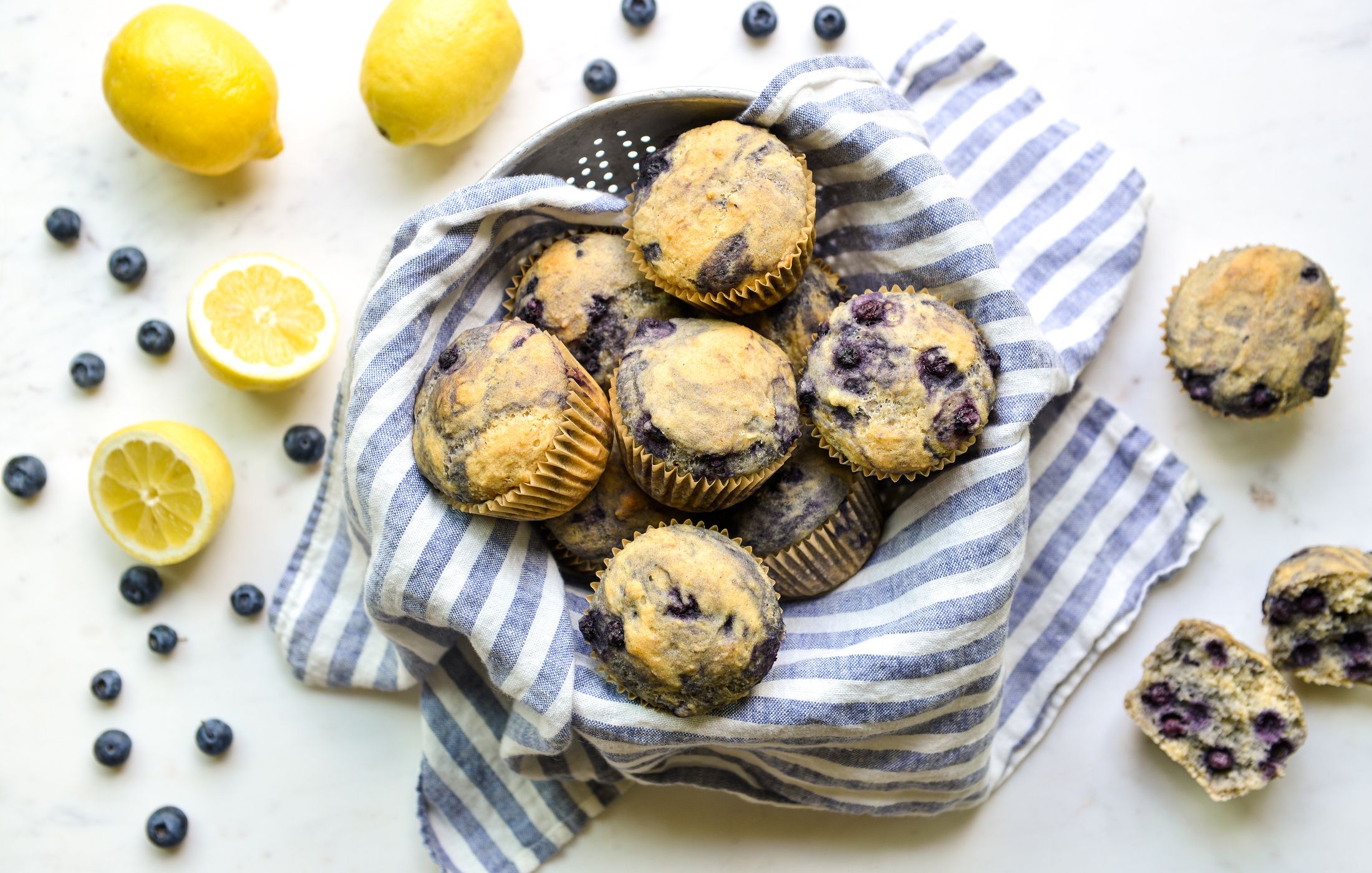 GLUTEN-FREE EGG-FREE LEMON BLUEBERRY MUFFINS-1