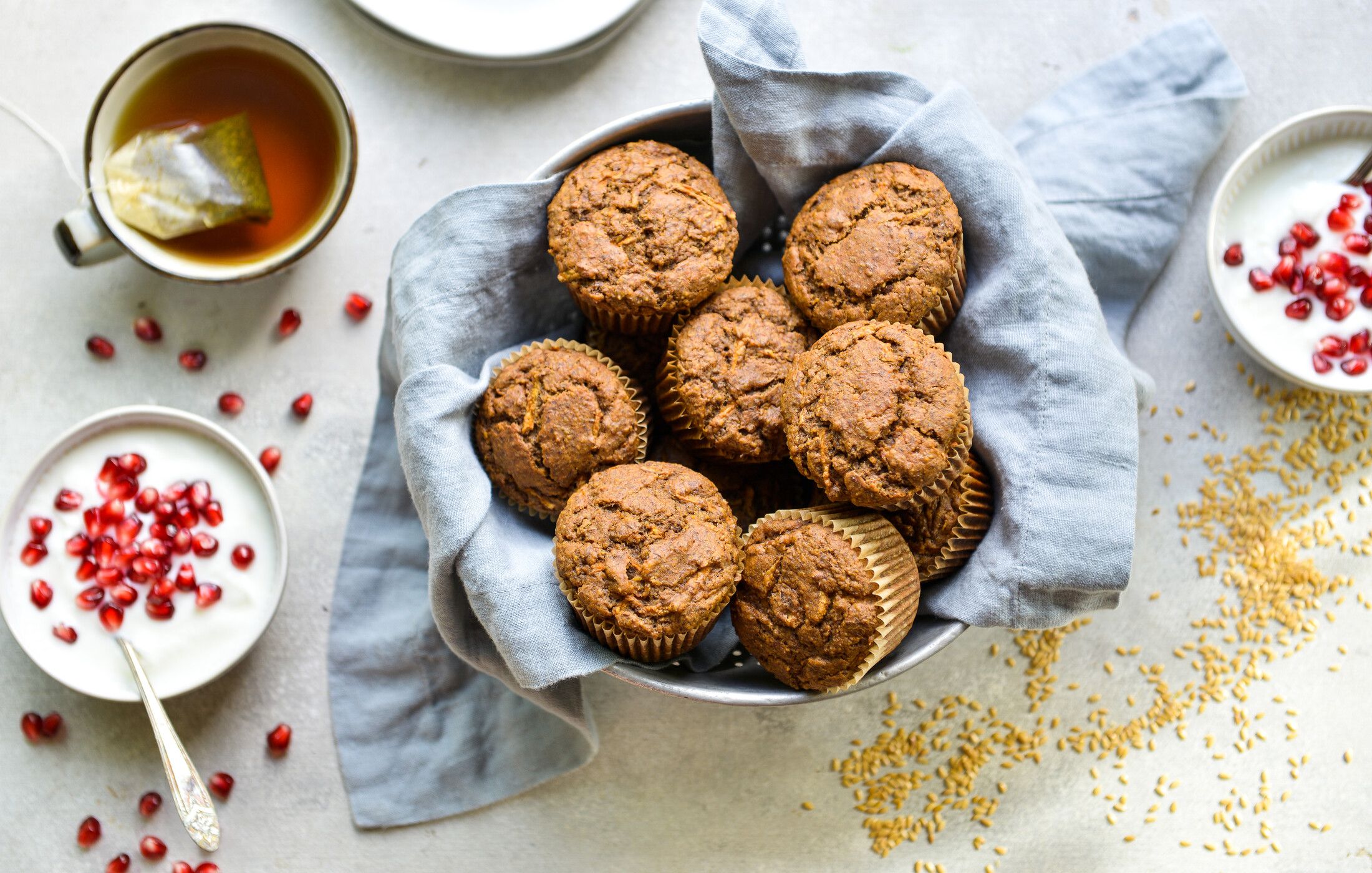 GLUTEN-FREE FLAX BRAN BREAKFAST MUFFINS-1