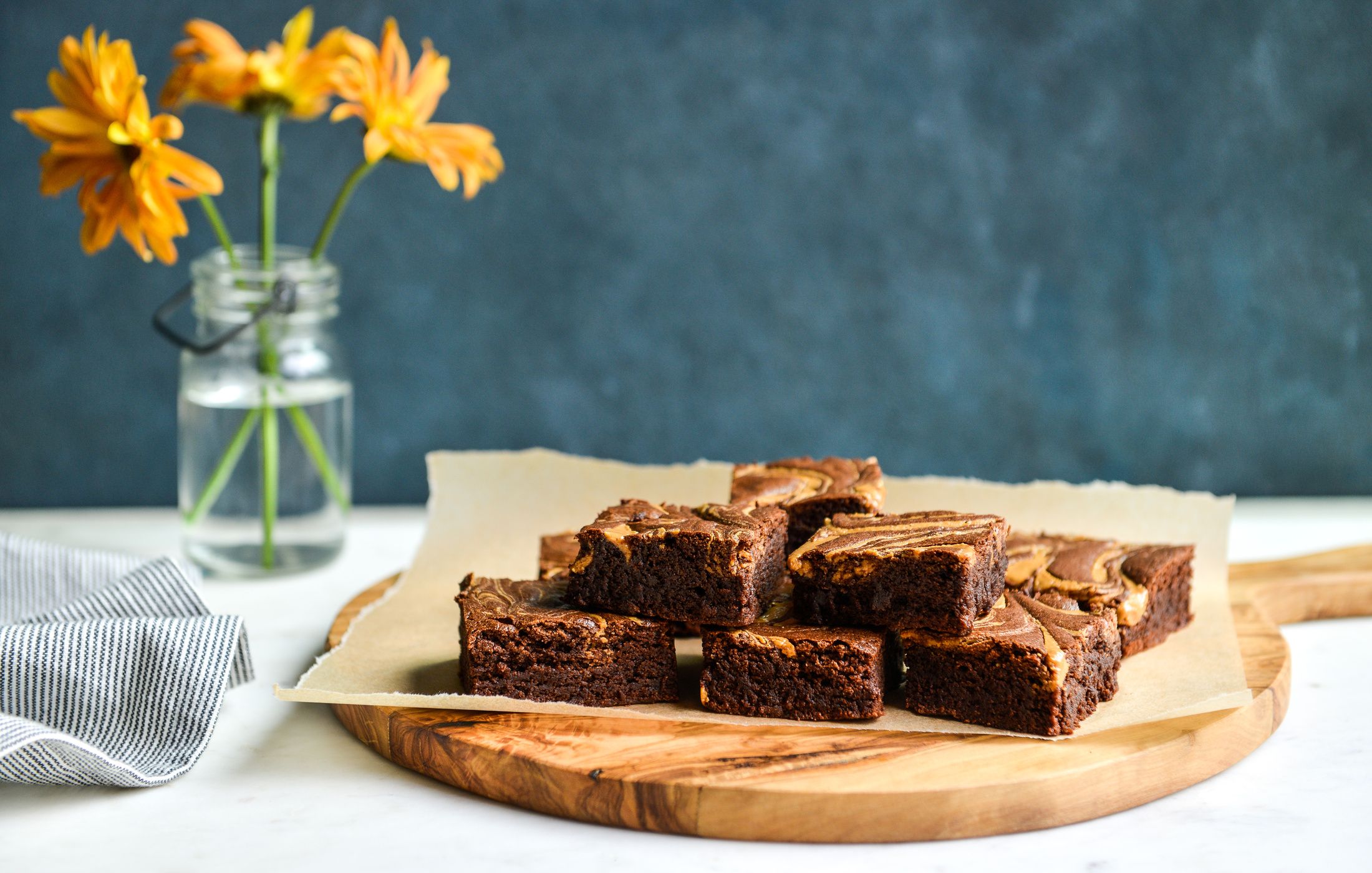 GLUTEN-FREE PEANUT BUTTER BROWNIES-1