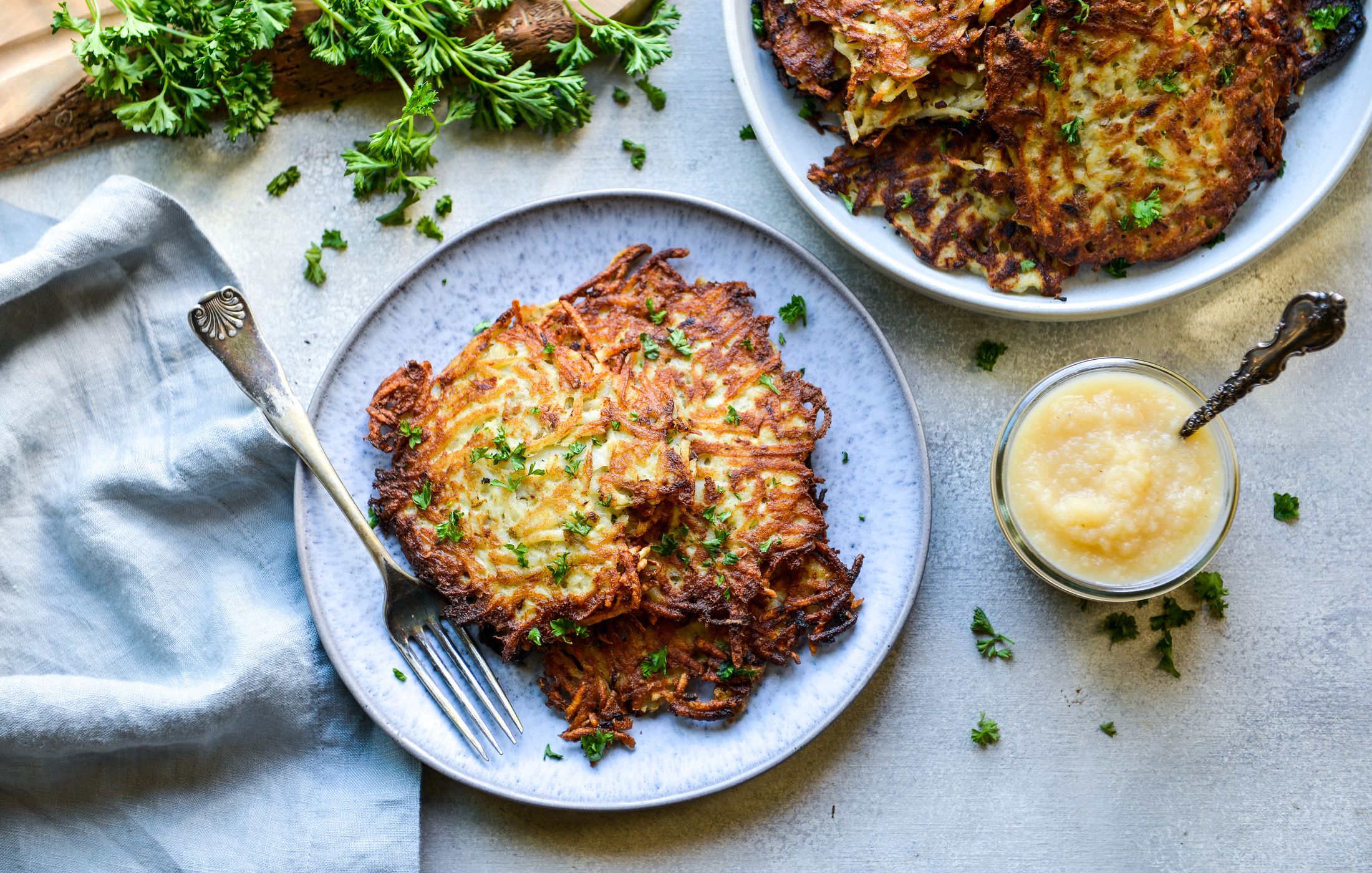 GLUTEN-FREE POTATO PANCAKES LATKES-1