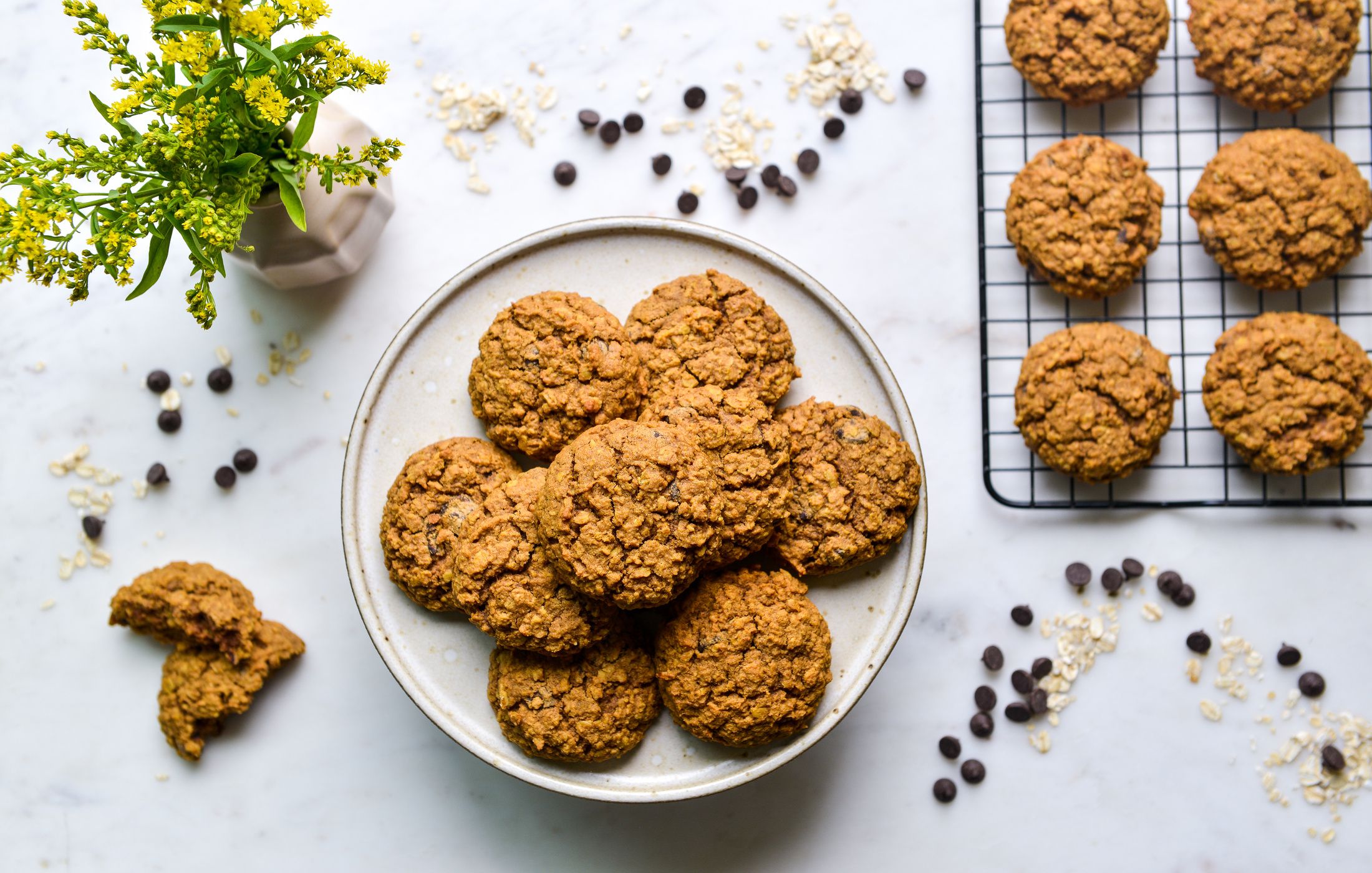 GLUTEN-FREE PUMPKIN OATMEAL DROP COOKIES-2