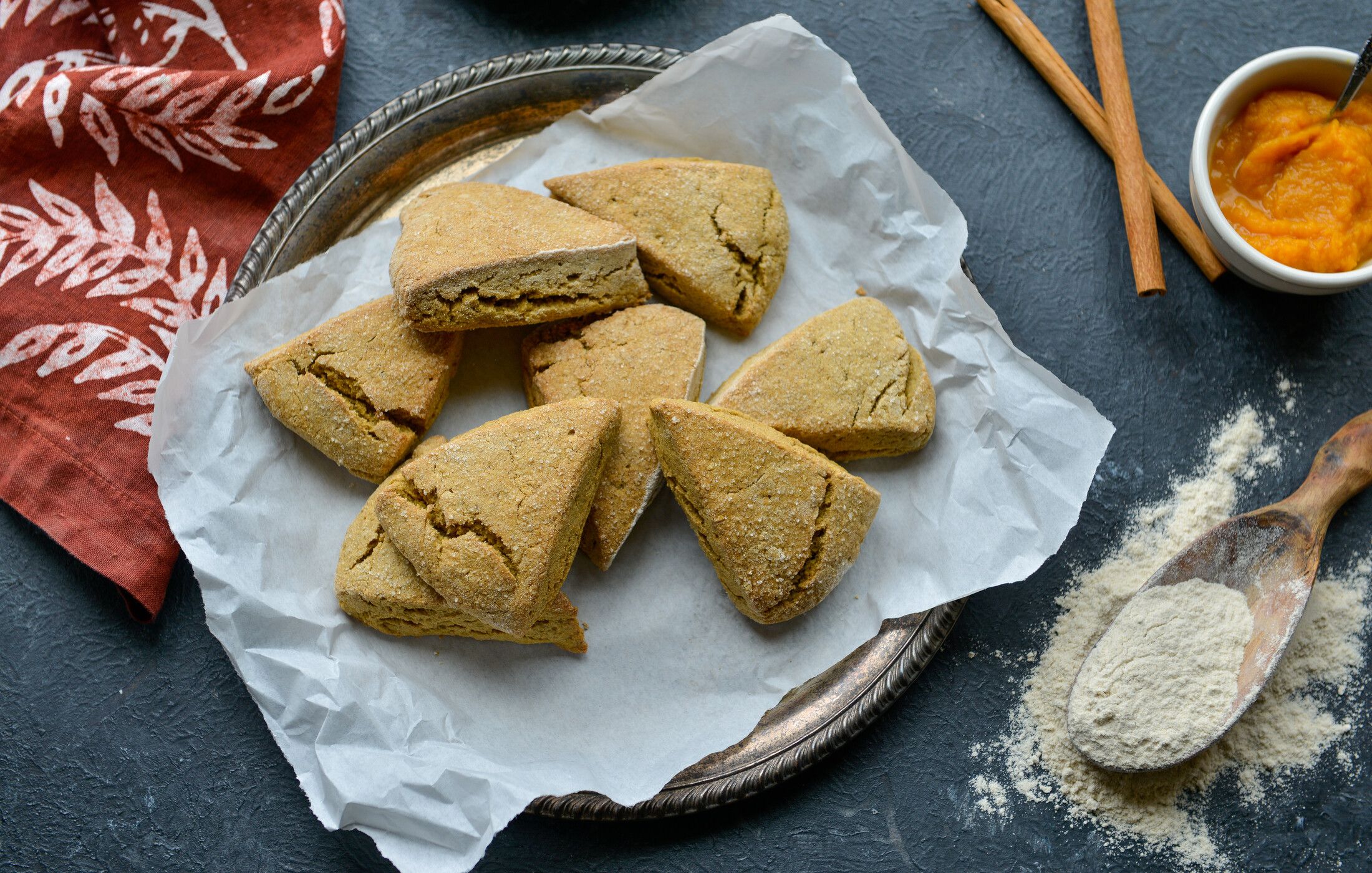 GLUTEN-FREE VEGAN PUMPKIN SCONES-3