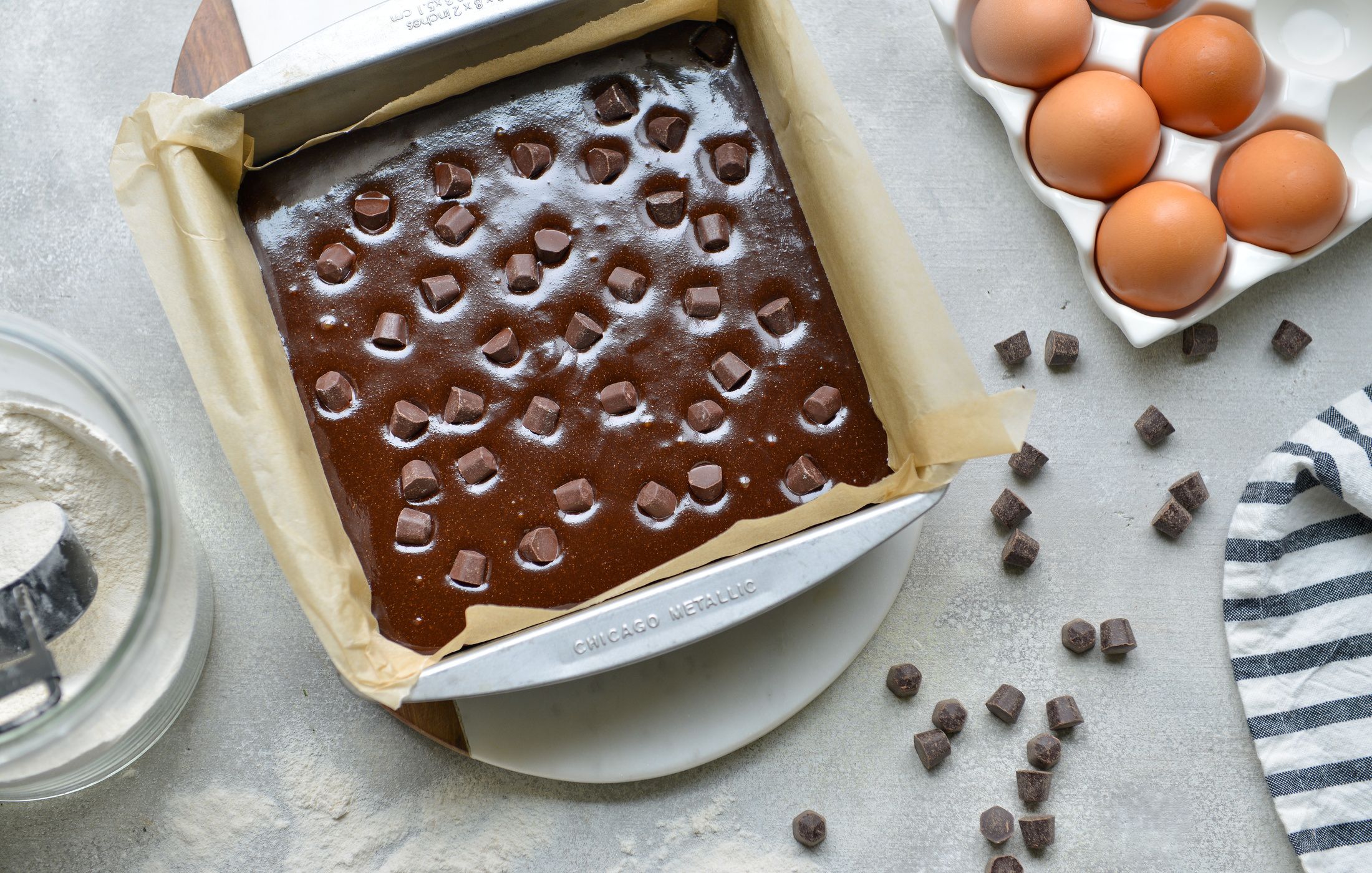 GRAIN-FREE CASSAVA FLOUR BROWNIES-2