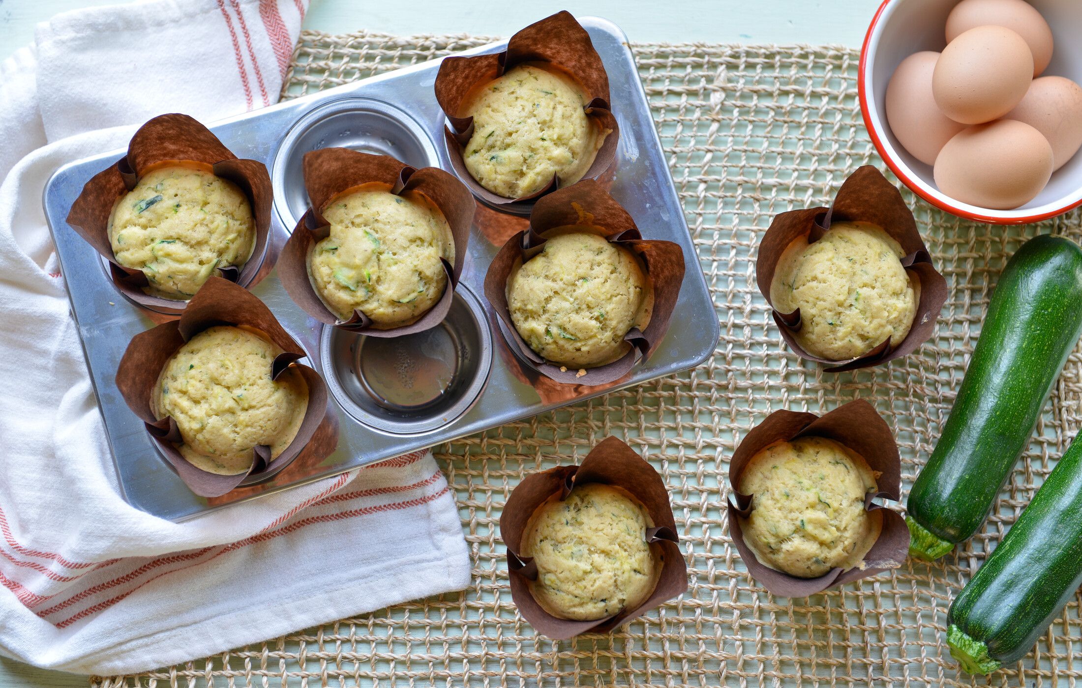 Gluten-Free Zucchini Muffins-2