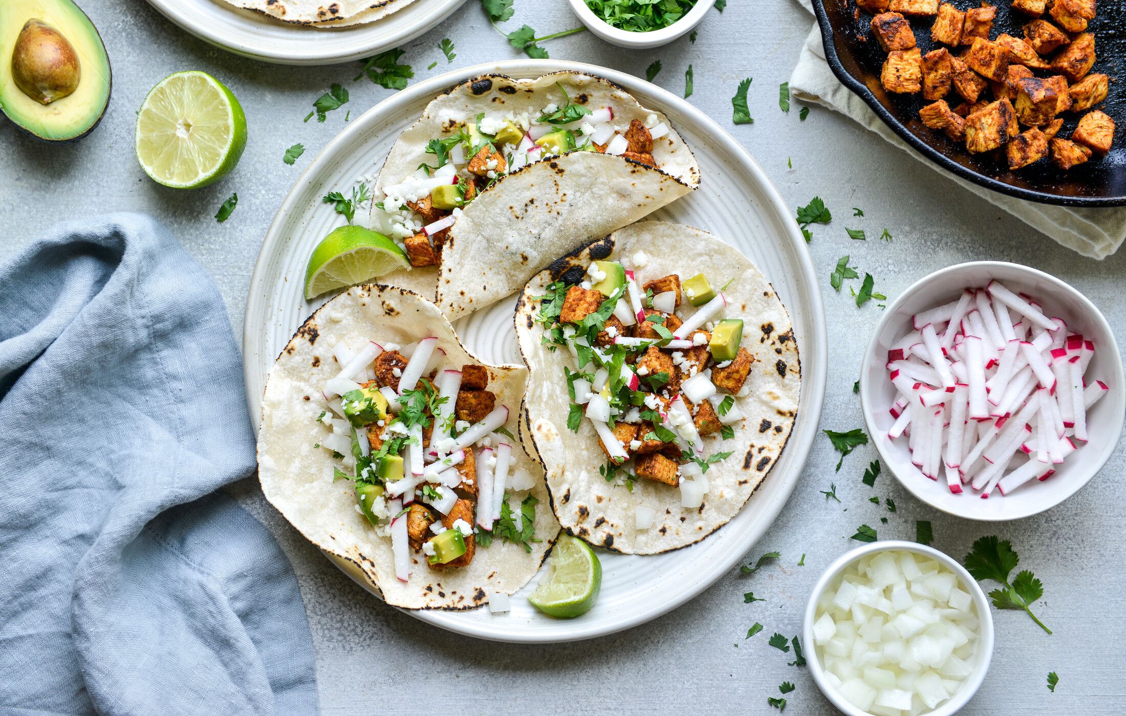 Grilled Chicken Street Tacos-1